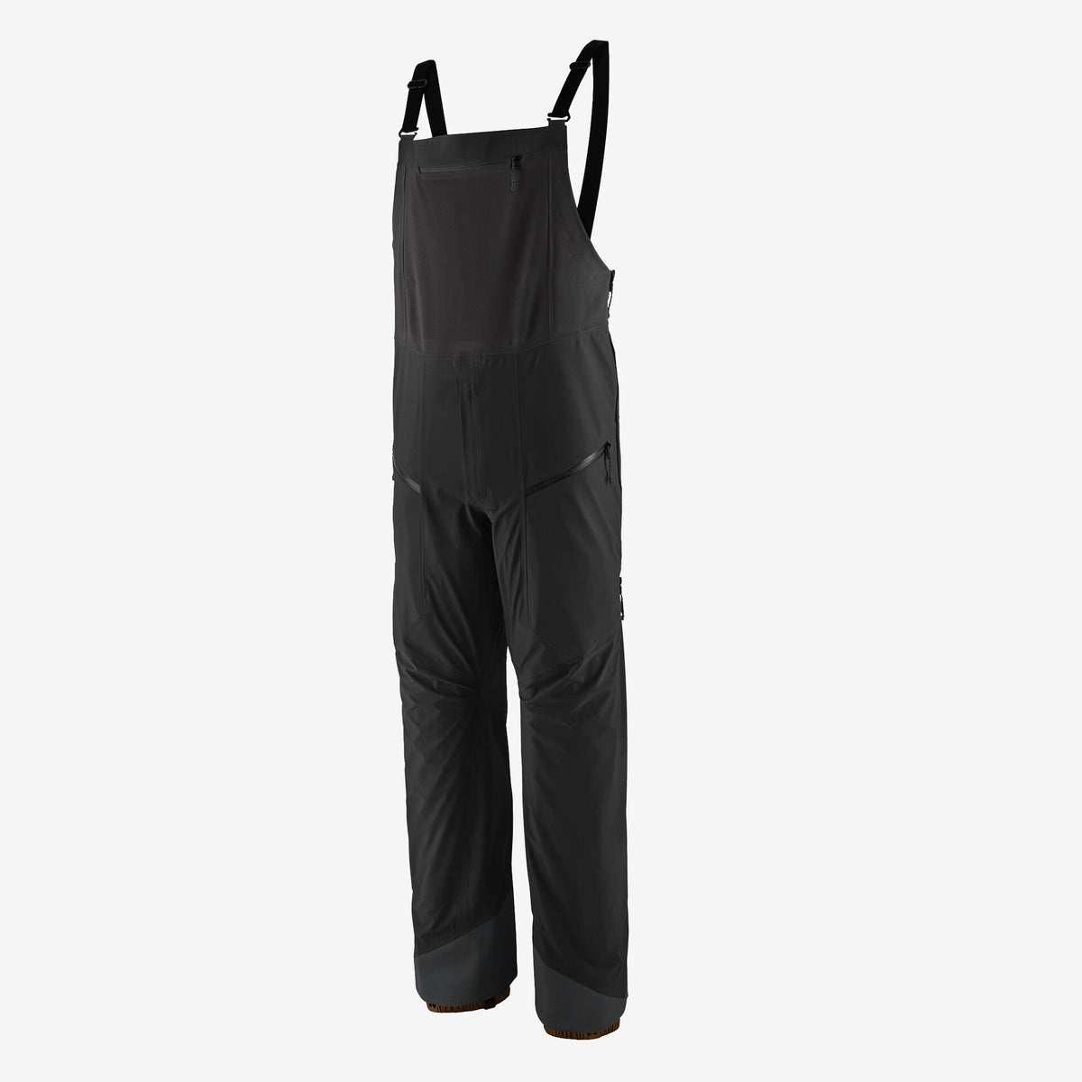 Mens SnowDrifter Bibs Black w/Black - Image 1