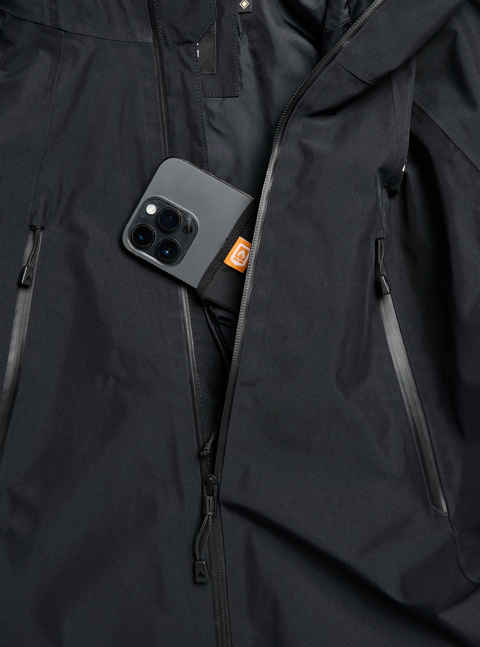 Mens Reserve Gore-Tex 2L Jacket True Black - Image 15
