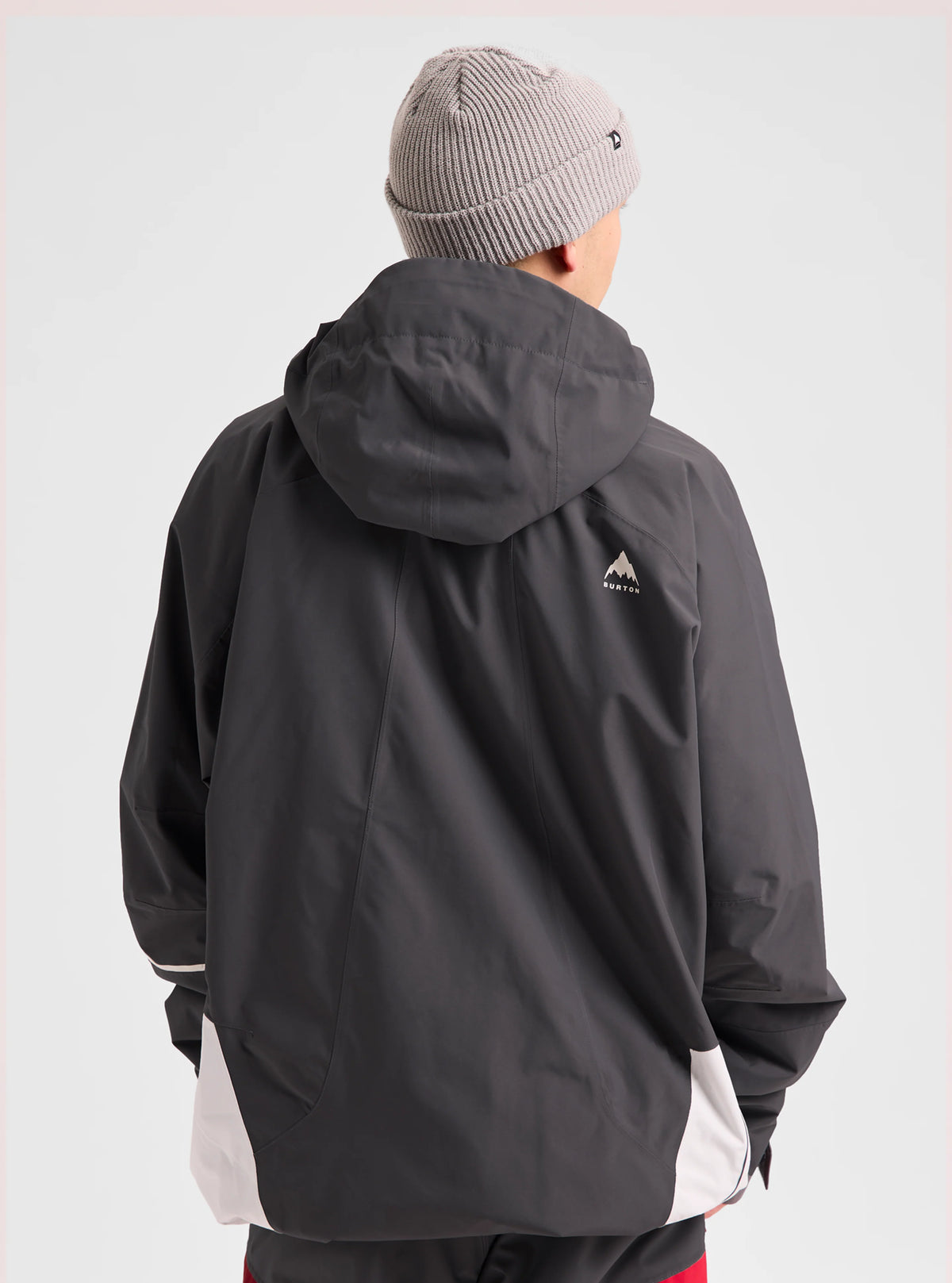 Mens Reserve 2L Relaxed Anorak Jacket Gotham Gray / Gray Cloud - Image 3