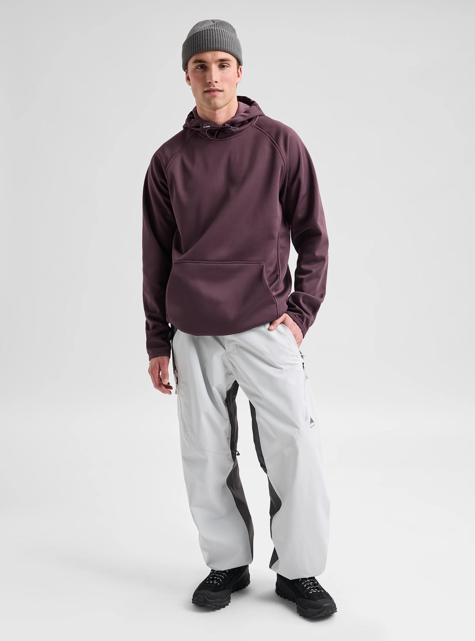 Mens Reserve 2L Relaxed Pants Gray Cloud / Gotham Gray - Image 16