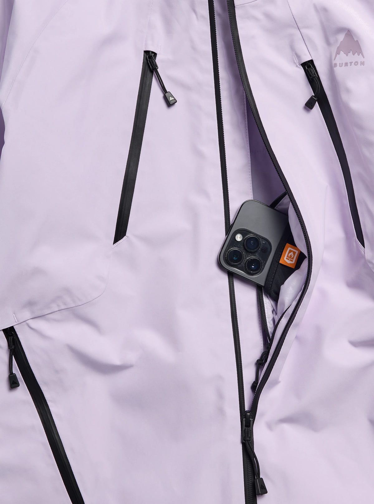 Womens Reserve Gore-Tex 2L Insulated Jacket Moondust Purple - Image 4