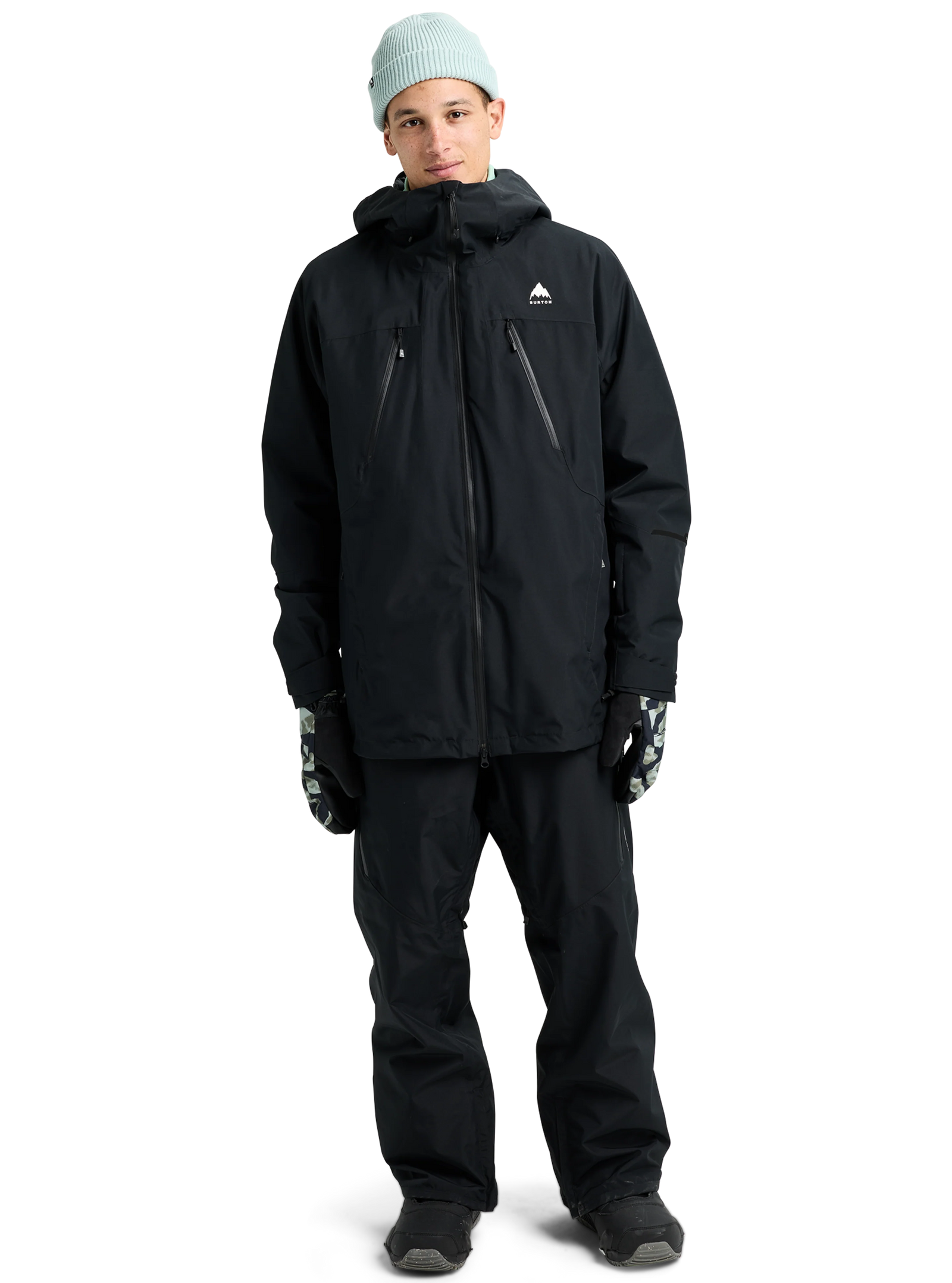 Mens Reserve 2L 3-In-1 Jacket True Black - Image 9