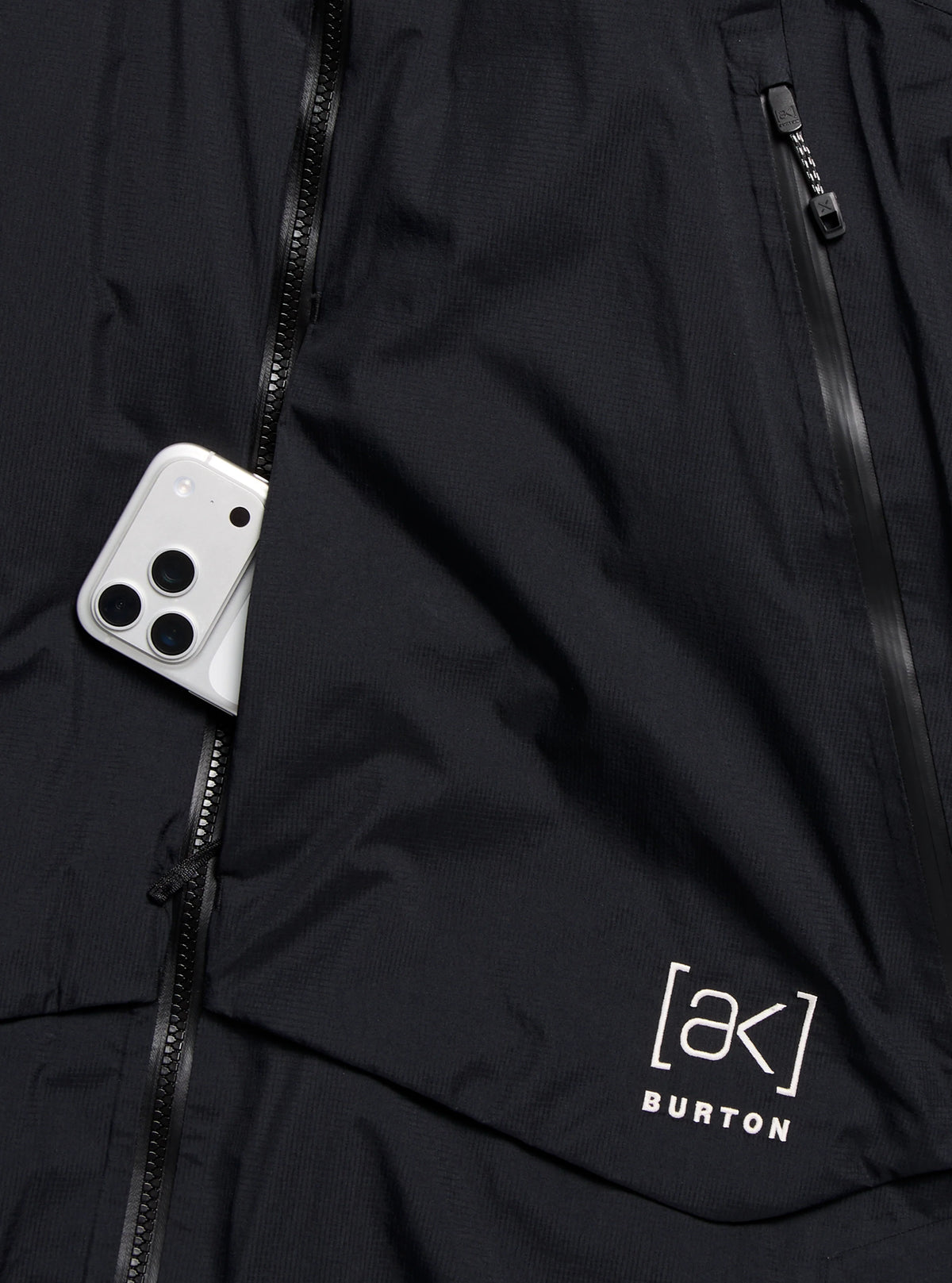 Mens [Ak] Swash Down Insulated Gore-Tex 2L Jacket True Black - Image 4