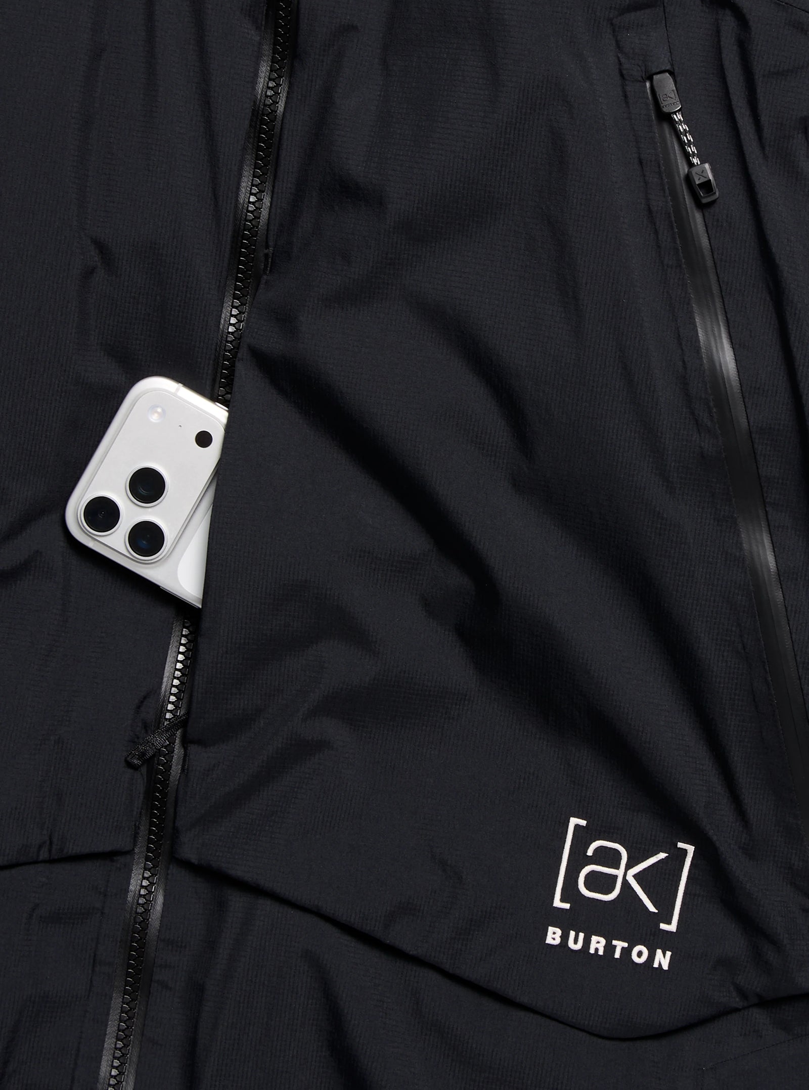 Mens [Ak] Swash Down Insulated Gore-Tex 2L Jacket True Black - Image 4