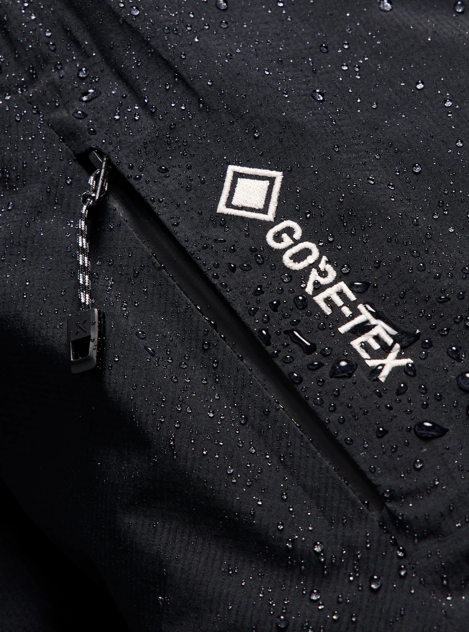 Mens [Ak] Swash Down Insulated Gore-Tex 2L Jacket True Black - Image 7