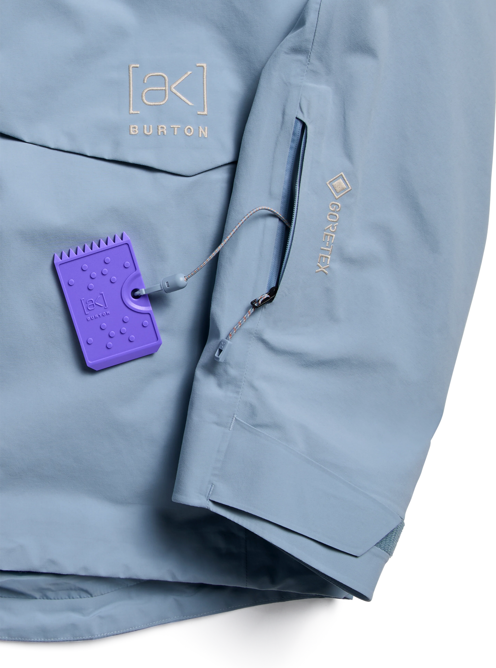 Mens [Ak] Swash Synthetic Insulated Gore-Tex 2L Jacket Airstream Blue - Image 24