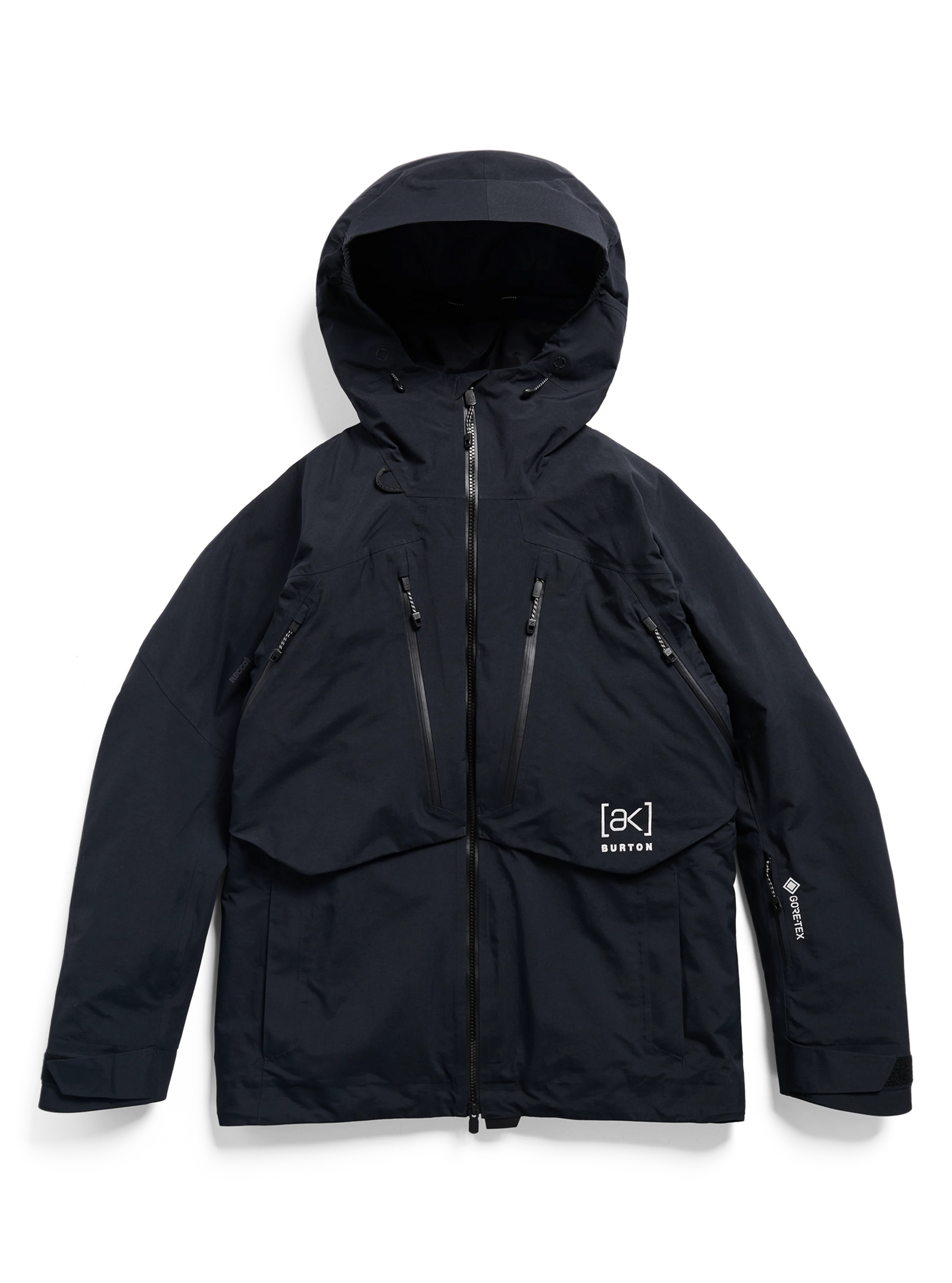 Womens [Ak] Swash Synthetic Insulated Gore-Tex 2L Jacket True Black - Image 1