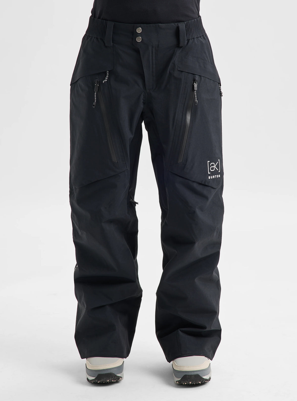 Womens [Ak] Swash Insulated Gore-Tex 2L Pants True Black - Image 2