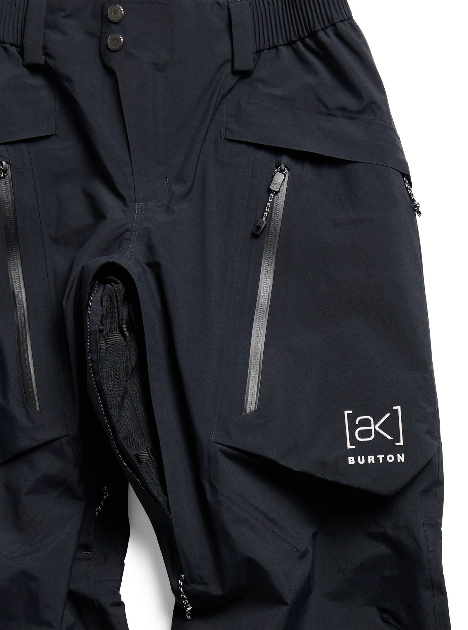 Womens [Ak] Swash Insulated Gore-Tex 2L Pants True Black - Image 4