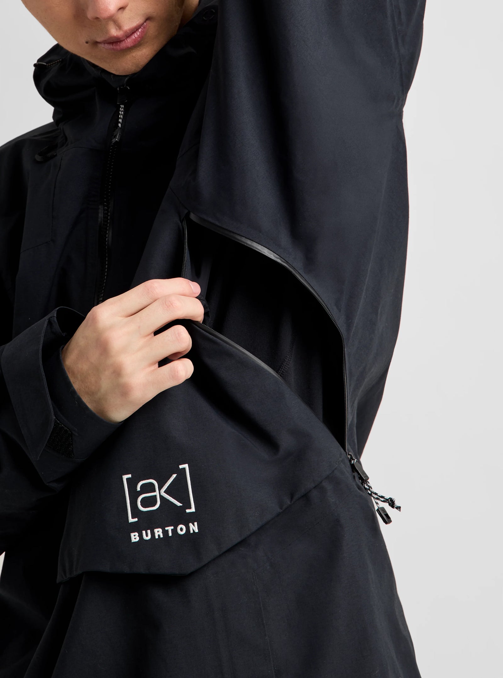 Mens [Ak] Cyclic Gore-Tex 2L Jacket True Black - Image 7