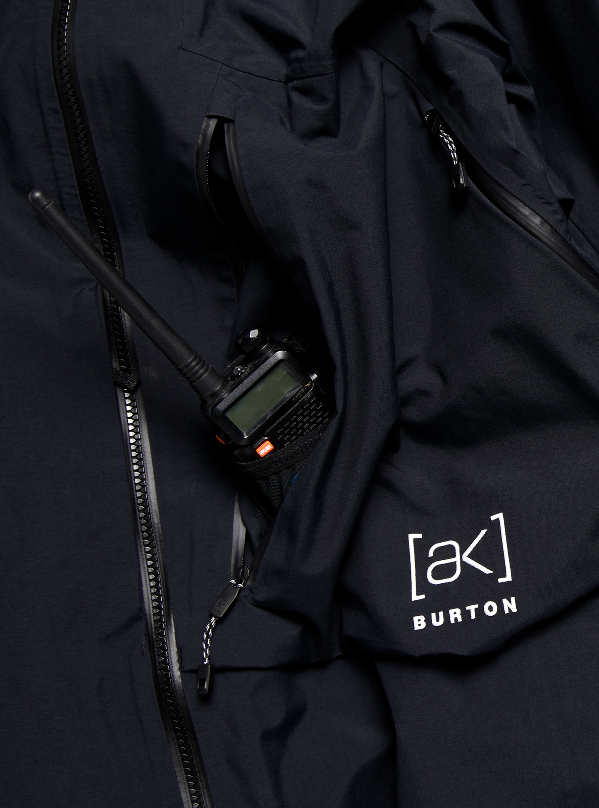Mens [Ak] Cyclic Gore-Tex 2L Jacket True Black - Image 4
