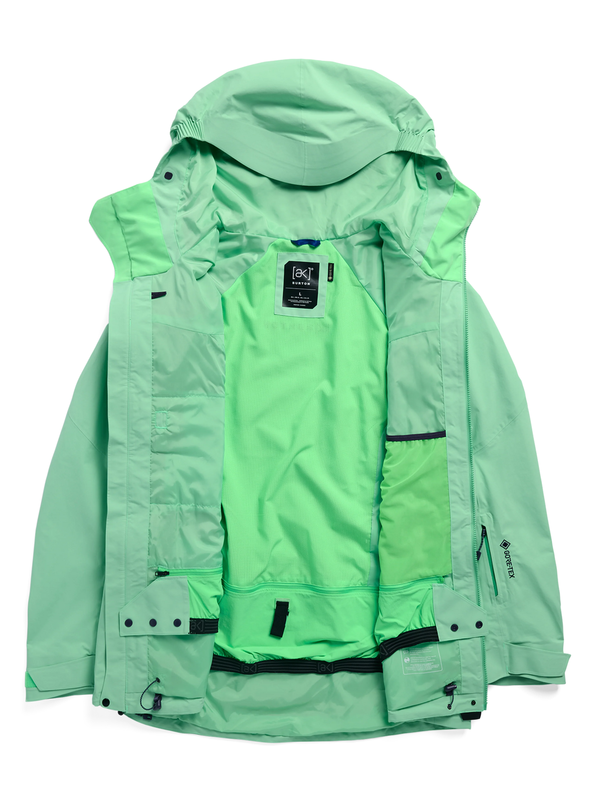 Mens [Ak] Cyclic Gore-Tex 2L Jacket Green Voltage - Image 31