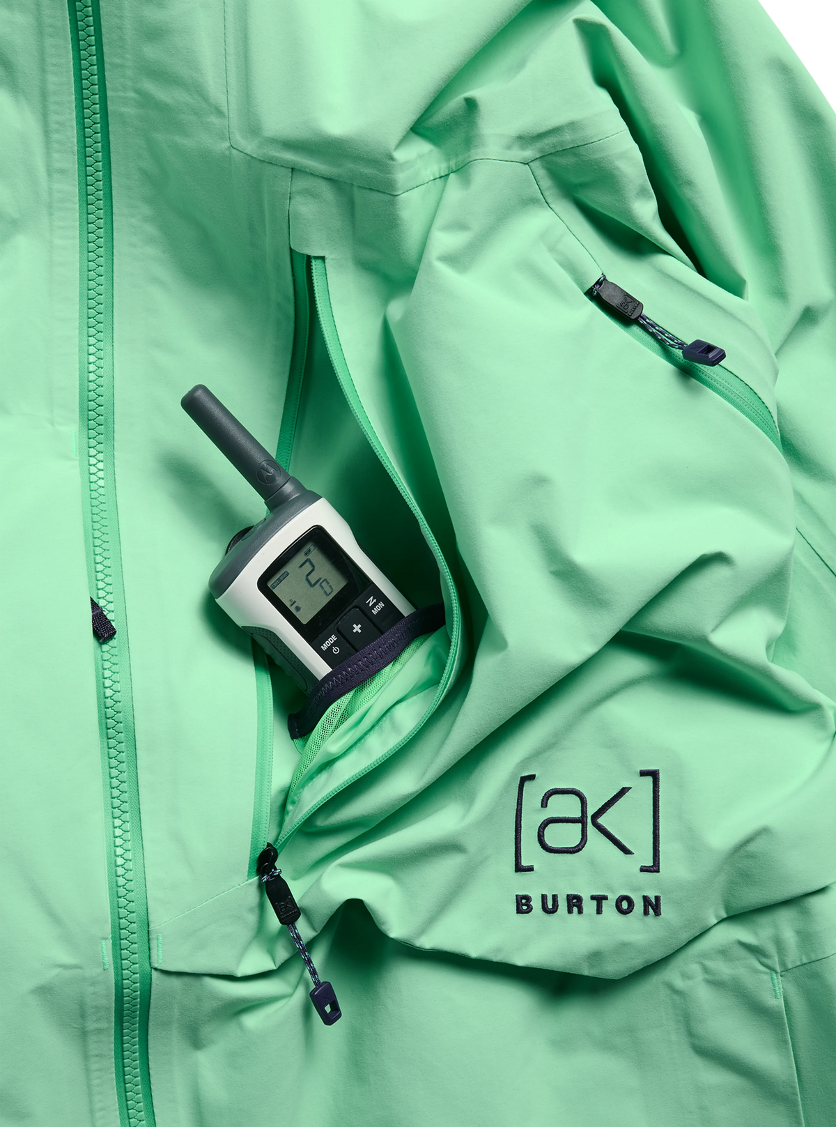 Mens [Ak] Cyclic Gore-Tex 2L Jacket Green Volt - Image 26