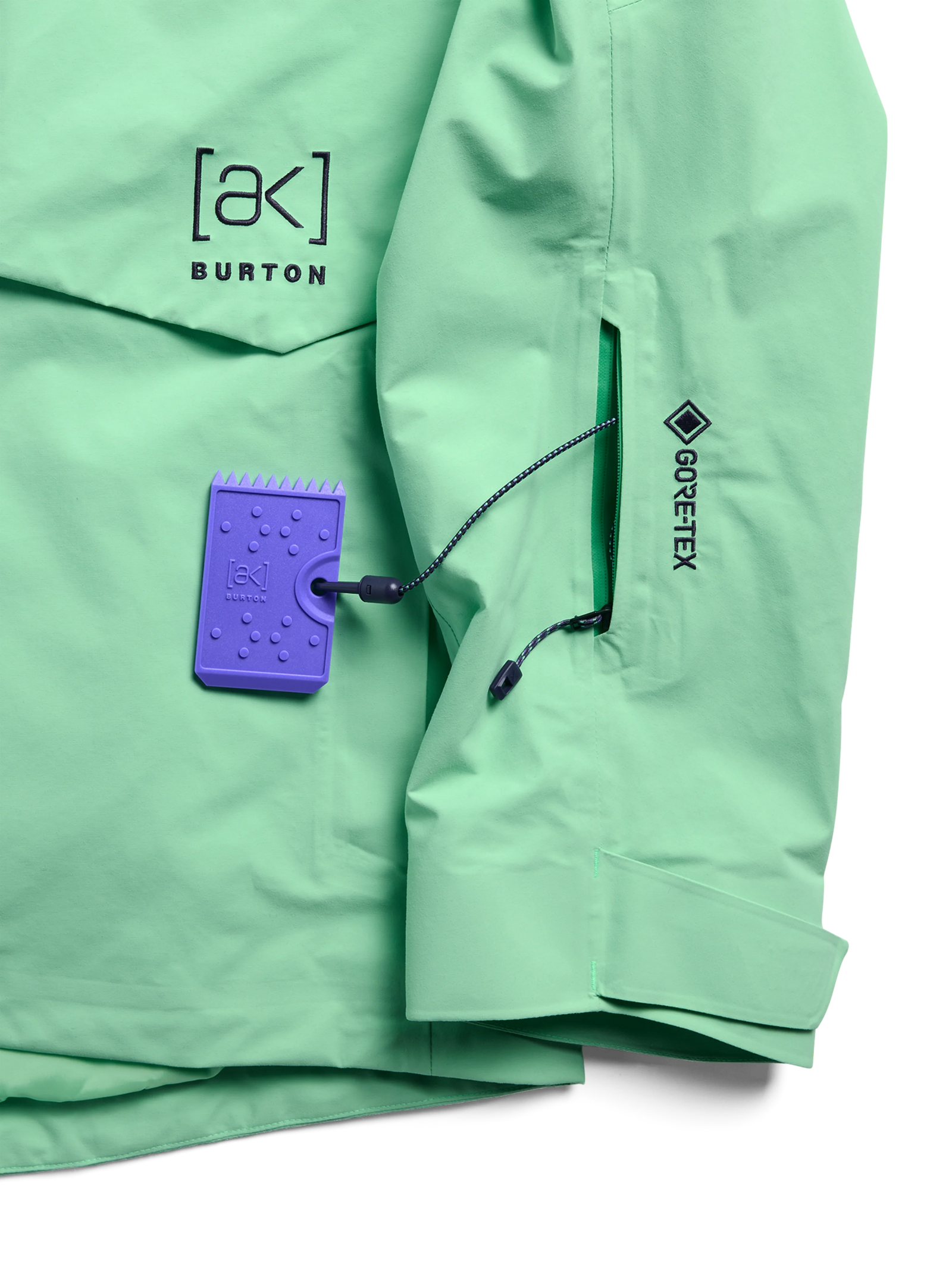 Mens [Ak] Cyclic Gore-Tex 2L Jacket Green Volt - Image 28