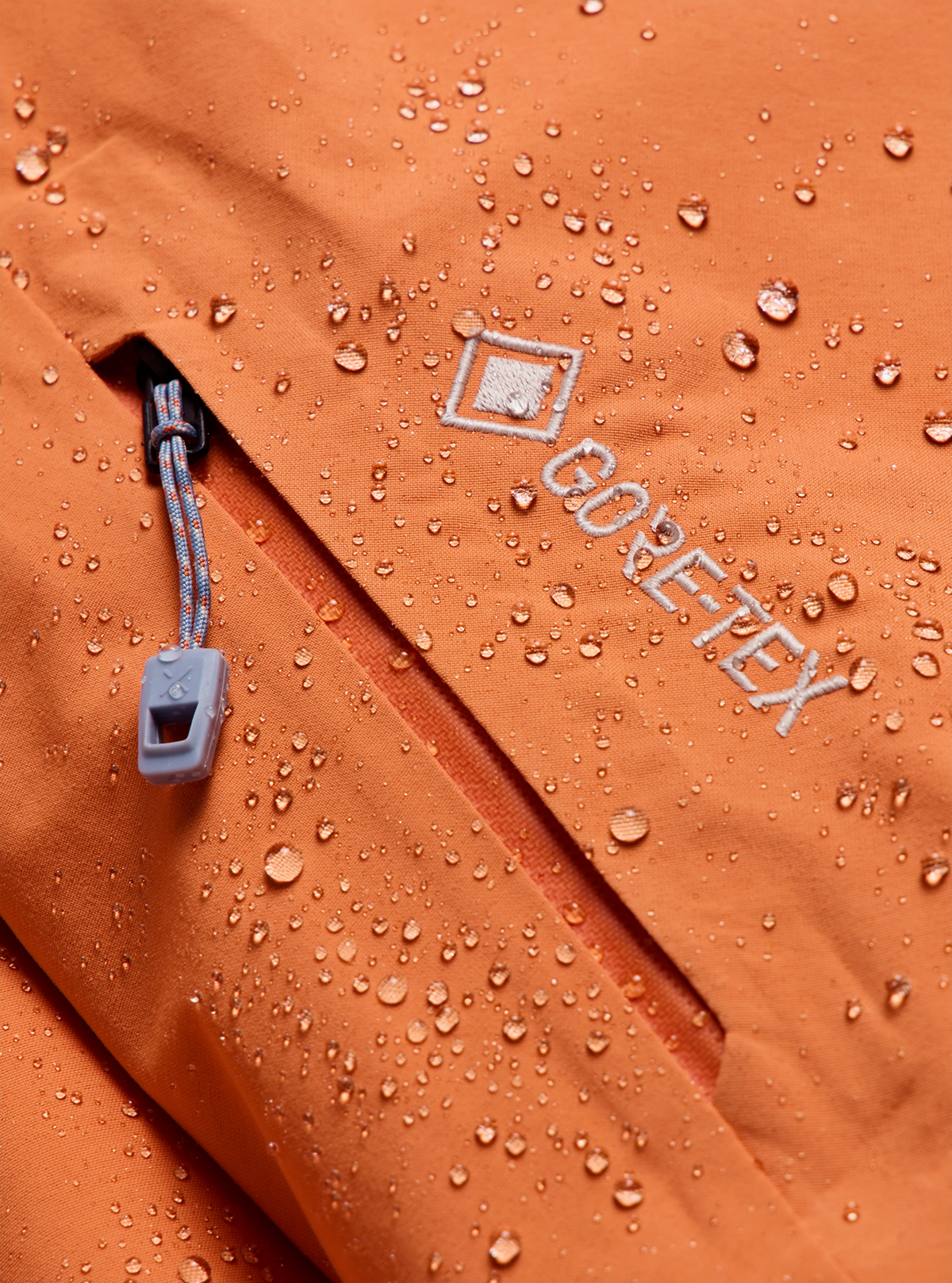 Mens [Ak] Cyclic Gore-Tex 2L Jacket Goldfish Orange - Image 72