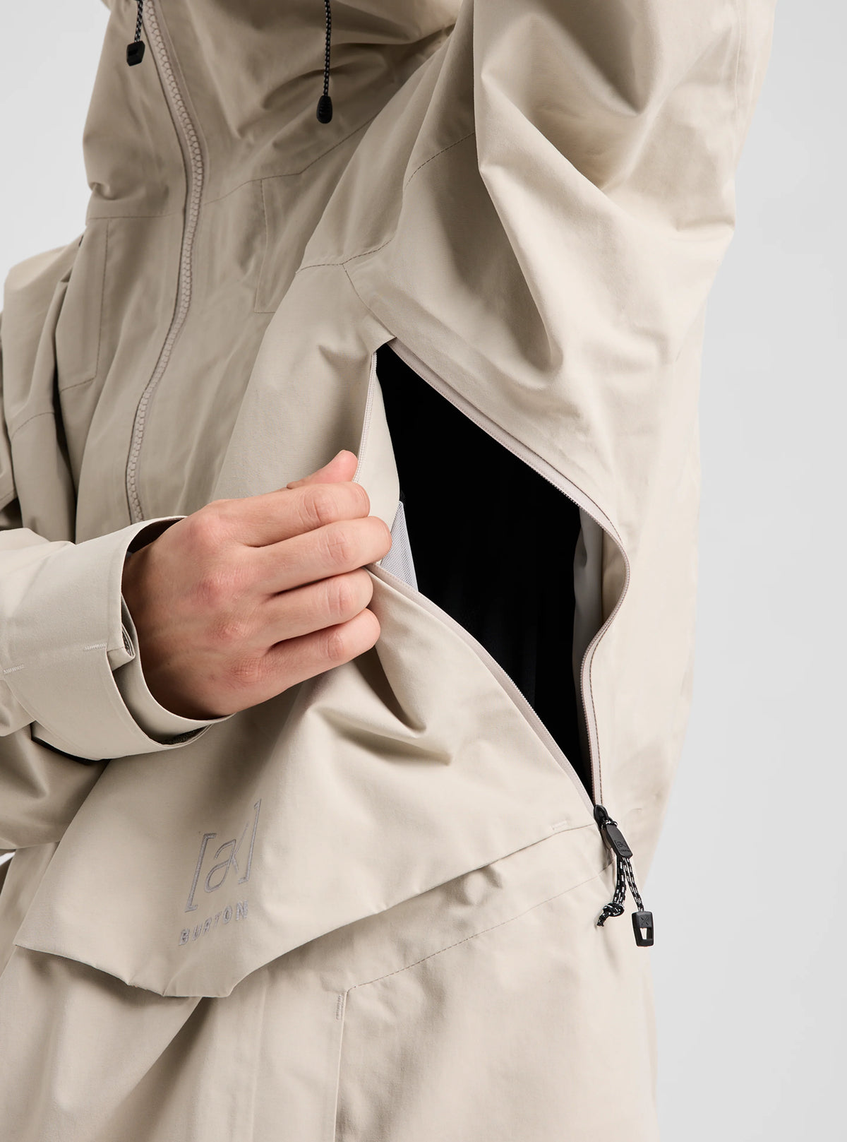 Mens [Ak] Cyclic Gore-Tex 2L Jacket Chinchilla Gray - Image 63