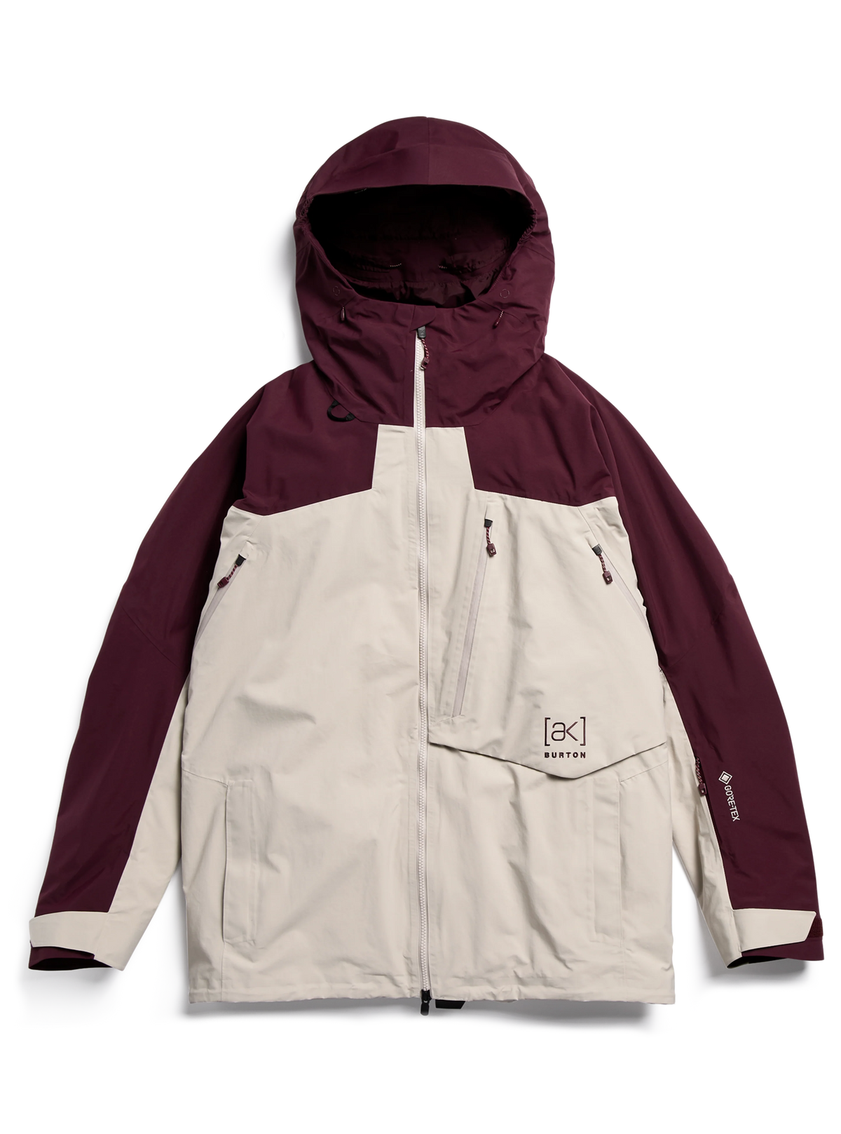 Mens [Ak] Cyclic Gore-Tex 2L Jacket Rum Raisin / Chinchilla Gray - Image 44