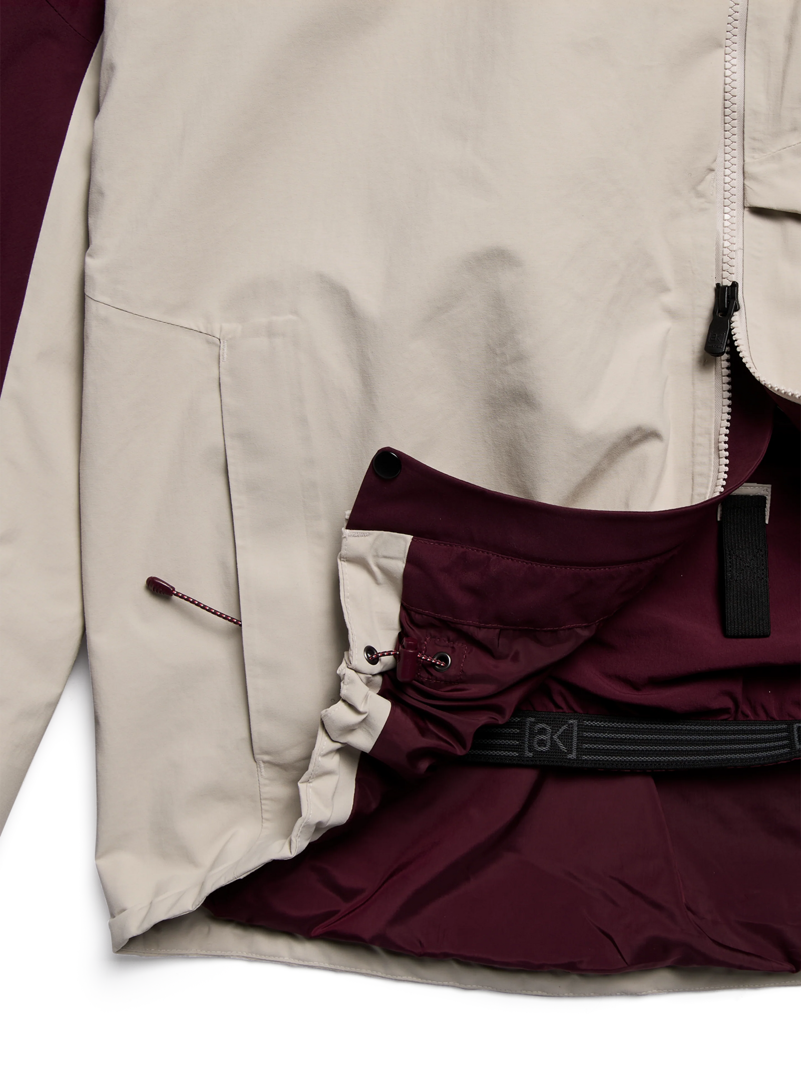 Mens [Ak] Cyclic Gore-Tex 2L Jacket Rum Raisin / Chinchilla Gray - Image 48
