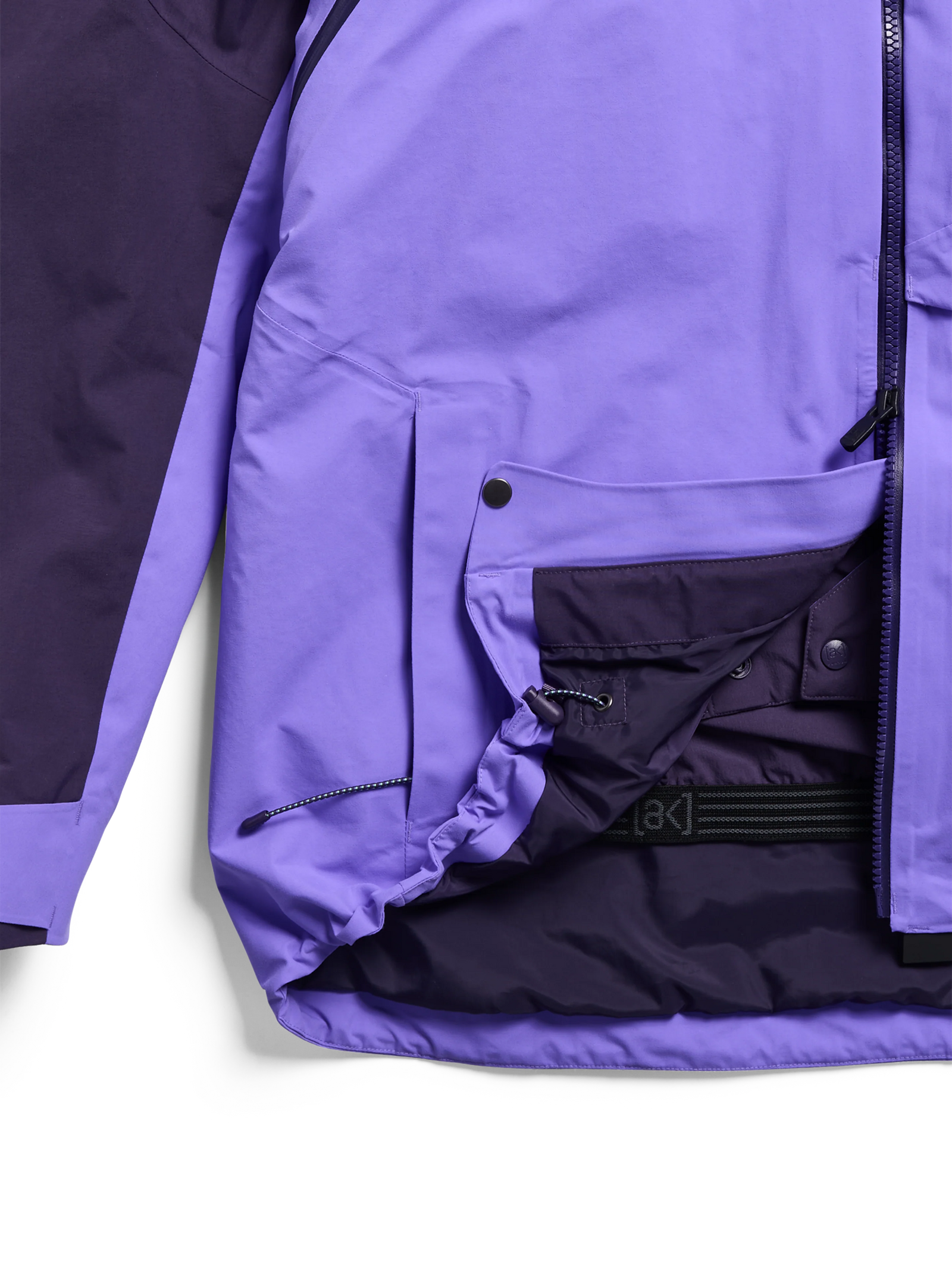 Womens [Ak] Cyclic Gore-Tex 2L Jacket Nightshade Purple / Purple Voltage - Image 24