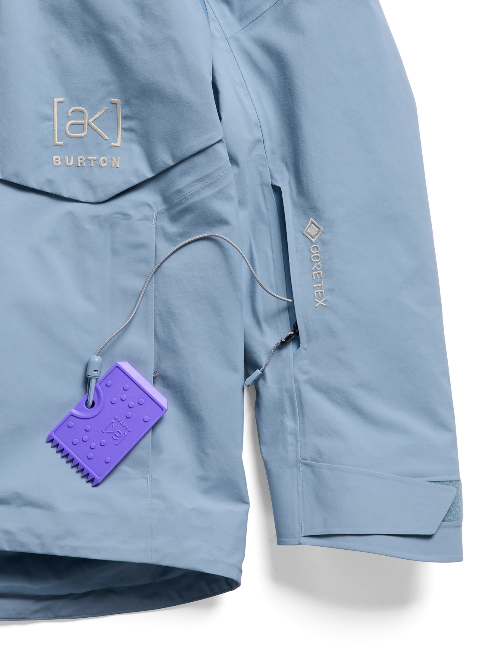 Womens [Ak] Cyclic Gore-Tex 2L Jacket Airstream Blue - Image 14