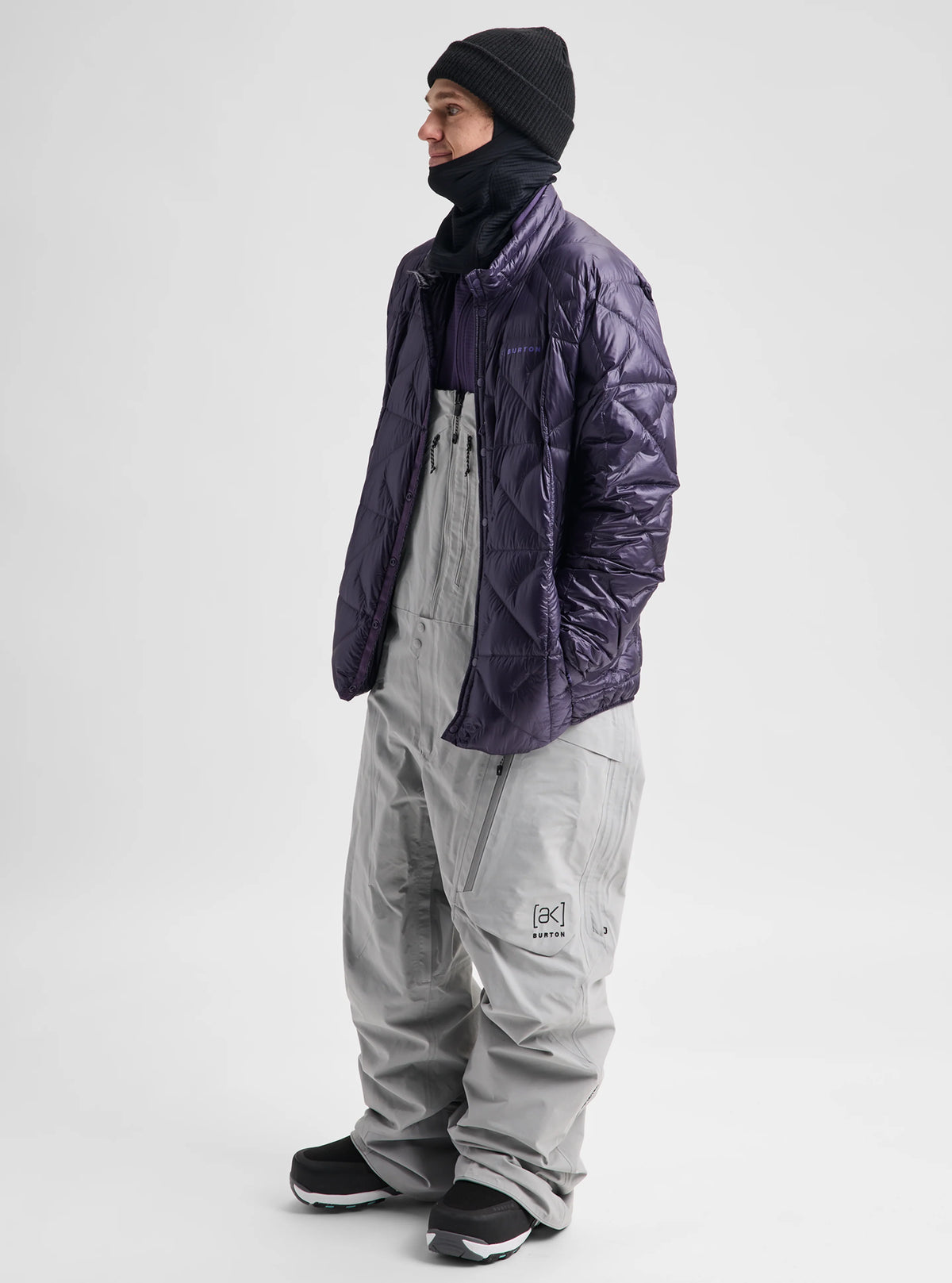 Mens [Ak] Cyclic Gore-Tex 2L Bib Pants Apparition Gray - Image 20
