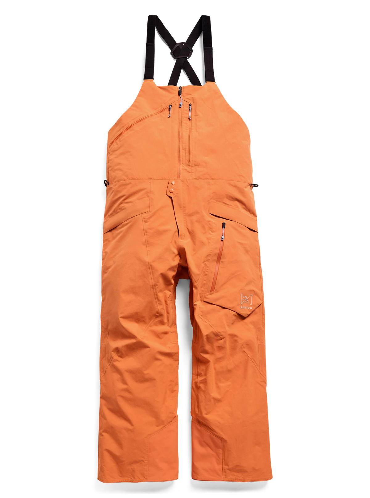 Mens [Ak] Cyclic Gore-Tex 2L Bib Pants Goldfish Orange - Image 10