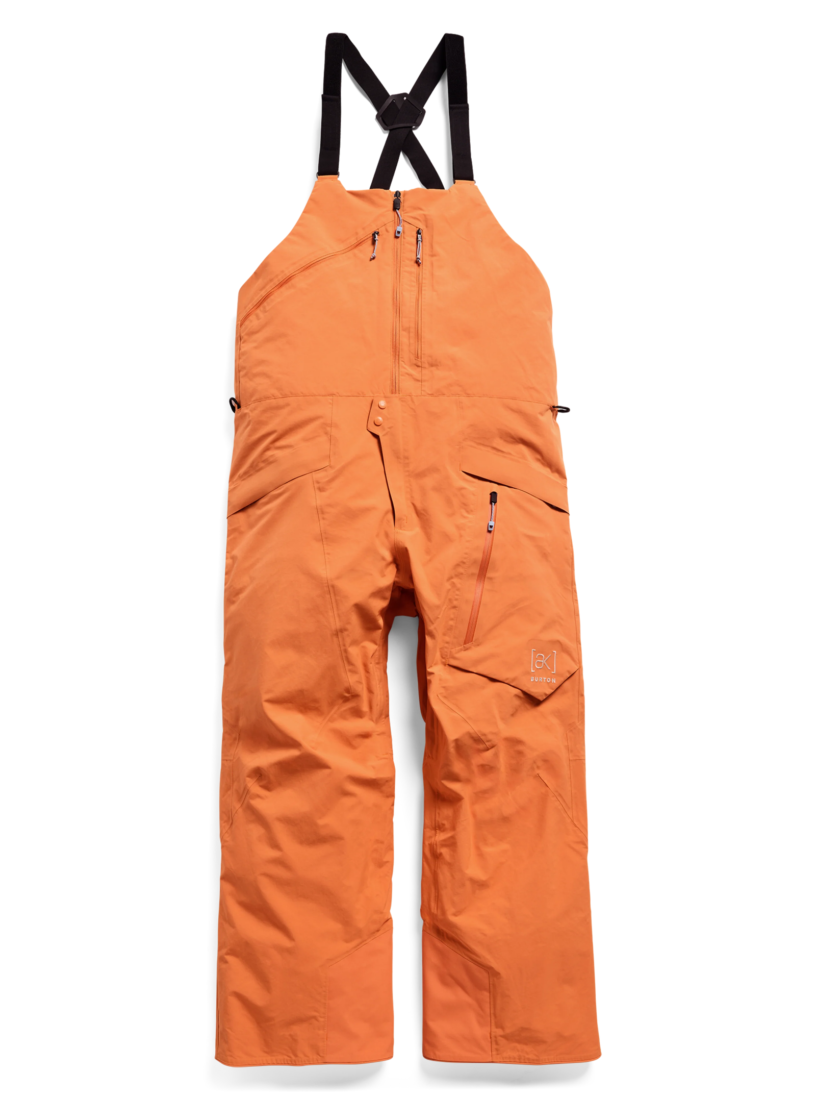 Mens [Ak] Cyclic Gore-Tex 2L Bib Pants Goldfish Orange - Image 10