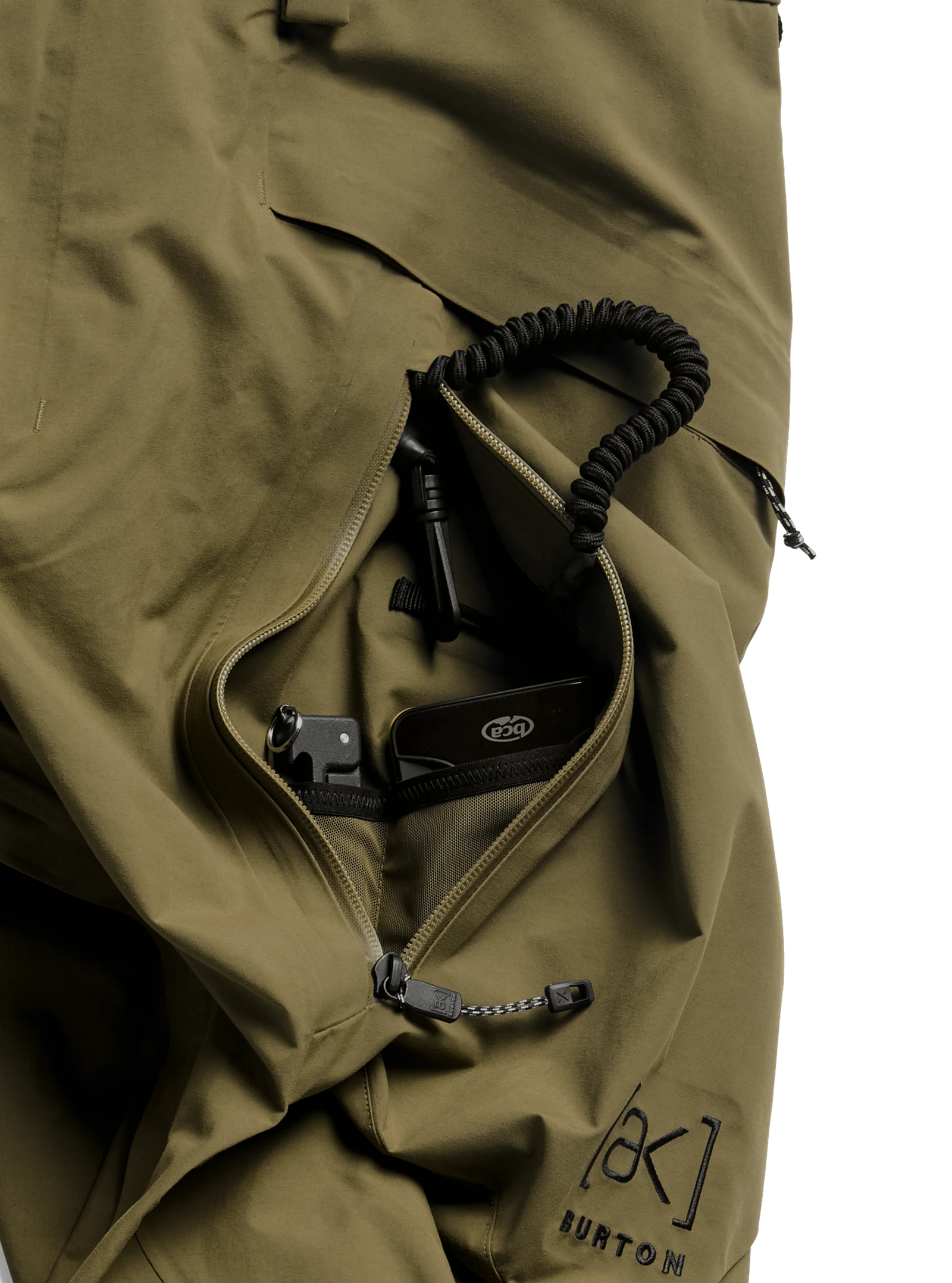 Mens [Ak] Cyclic Gore-Tex 2L Pants Dried Moss - Image 14
