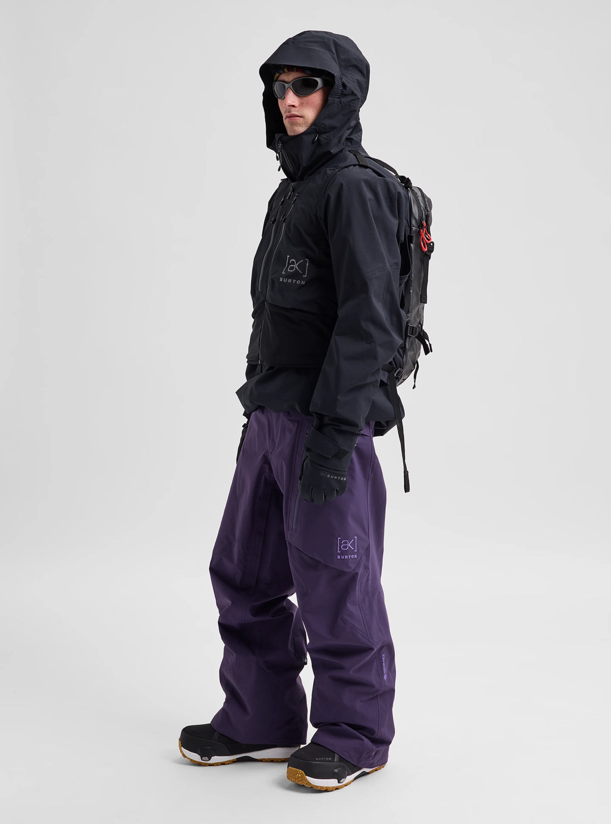 Mens [Ak] Cyclic Gore-Tex 2L Pants Nightshade Purple - Image 36