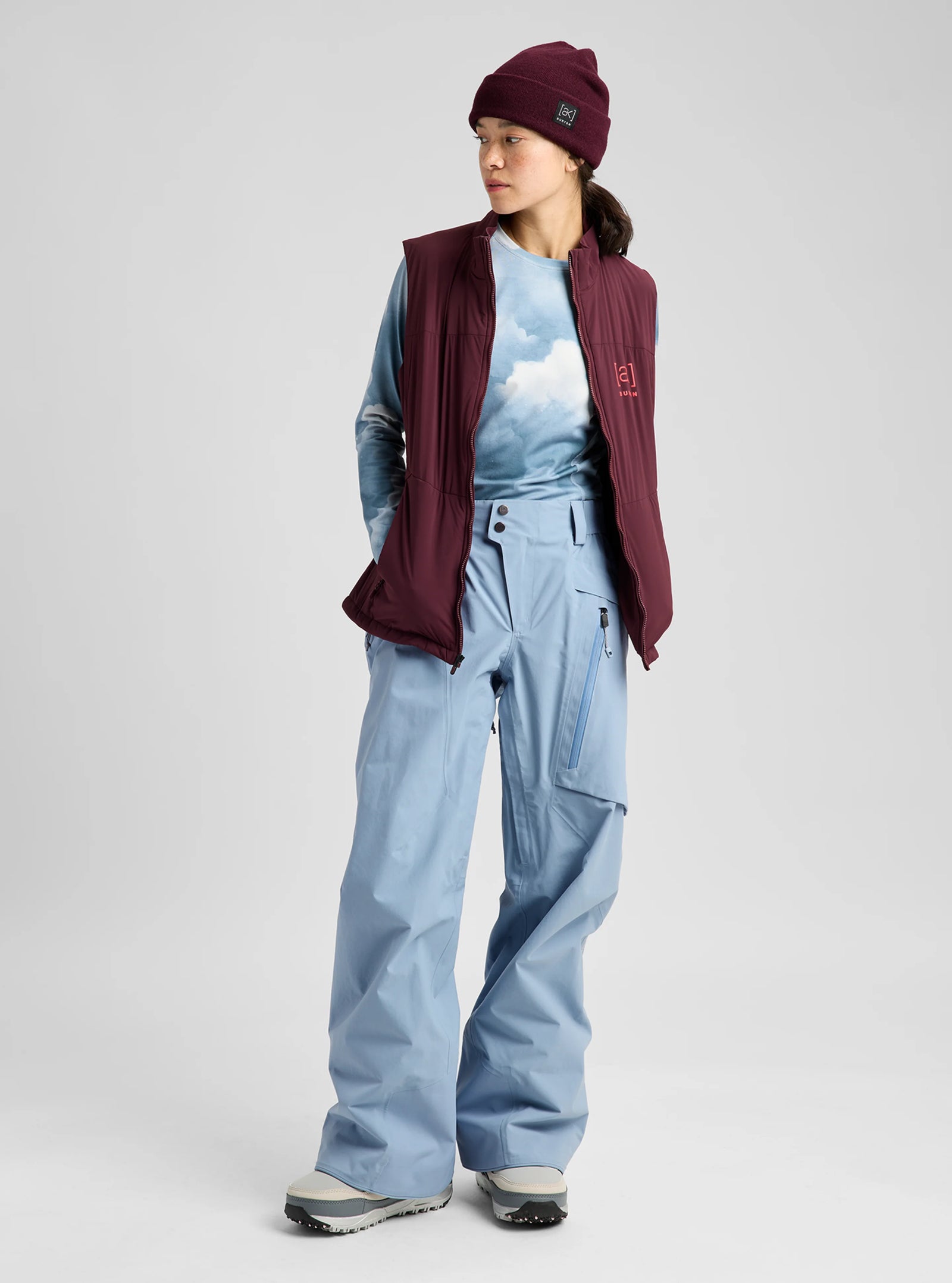 Womens [Ak] Cyclic Gore-Tex 2L Pants Airstream Blue - Image 27