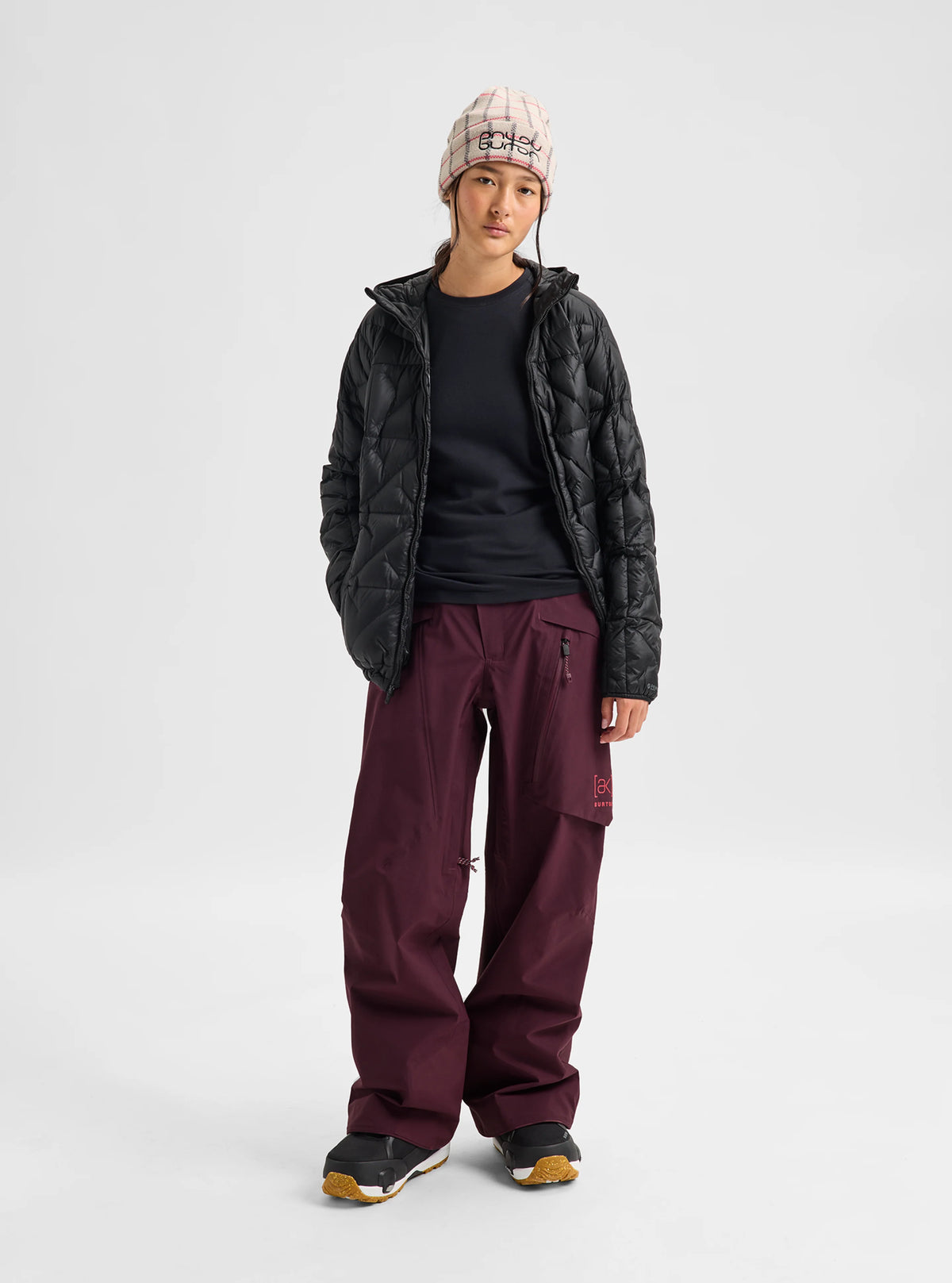 Womens [Ak] Cyclic Gore-Tex 2L Pants Rum Raisin - Image 9