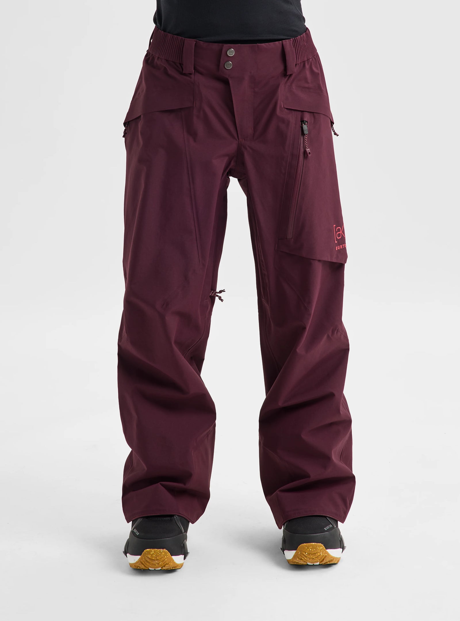 Womens [Ak] Cyclic Gore-Tex 2L Pants Rum Raisin - Image 2
