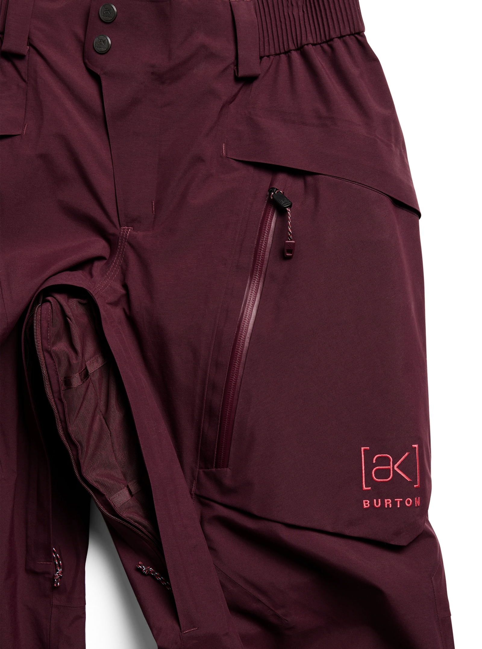 Womens [Ak] Cyclic Gore-Tex 2L Pants Rum Raisin - Image 4