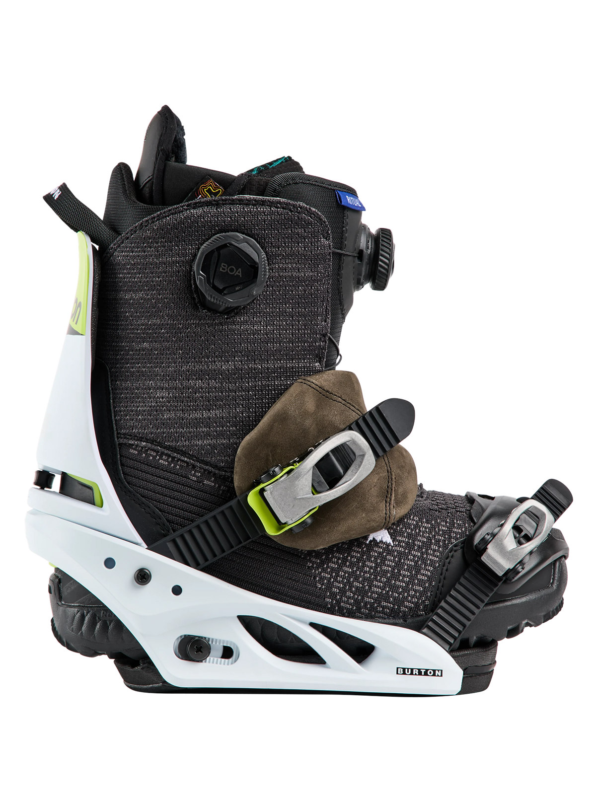 Womens Lexa X Ltd Re:Flex Snowboard Bindings Green / White / Black - Image 5