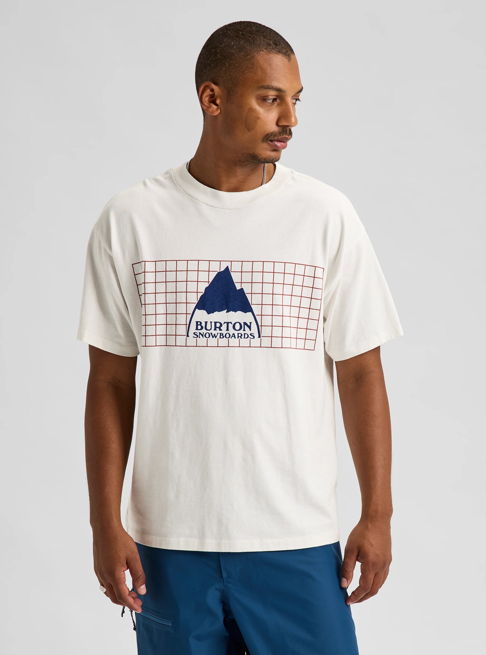 50Th 83 Squared Short Sleeve T-Shirt Stout White - Image 5