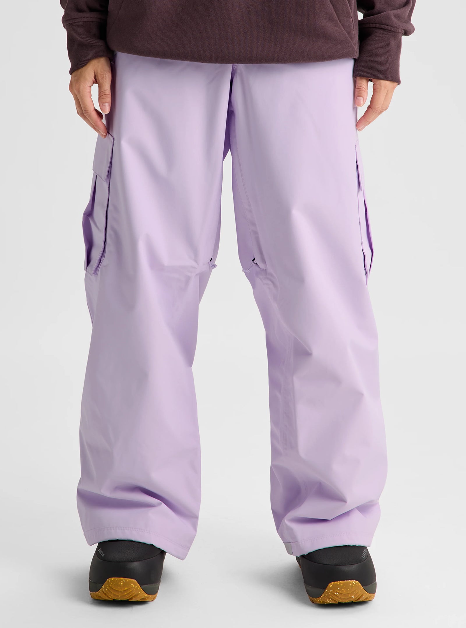 Womens Reserve 2L Baggy Pant Moondust Purple - Image 10