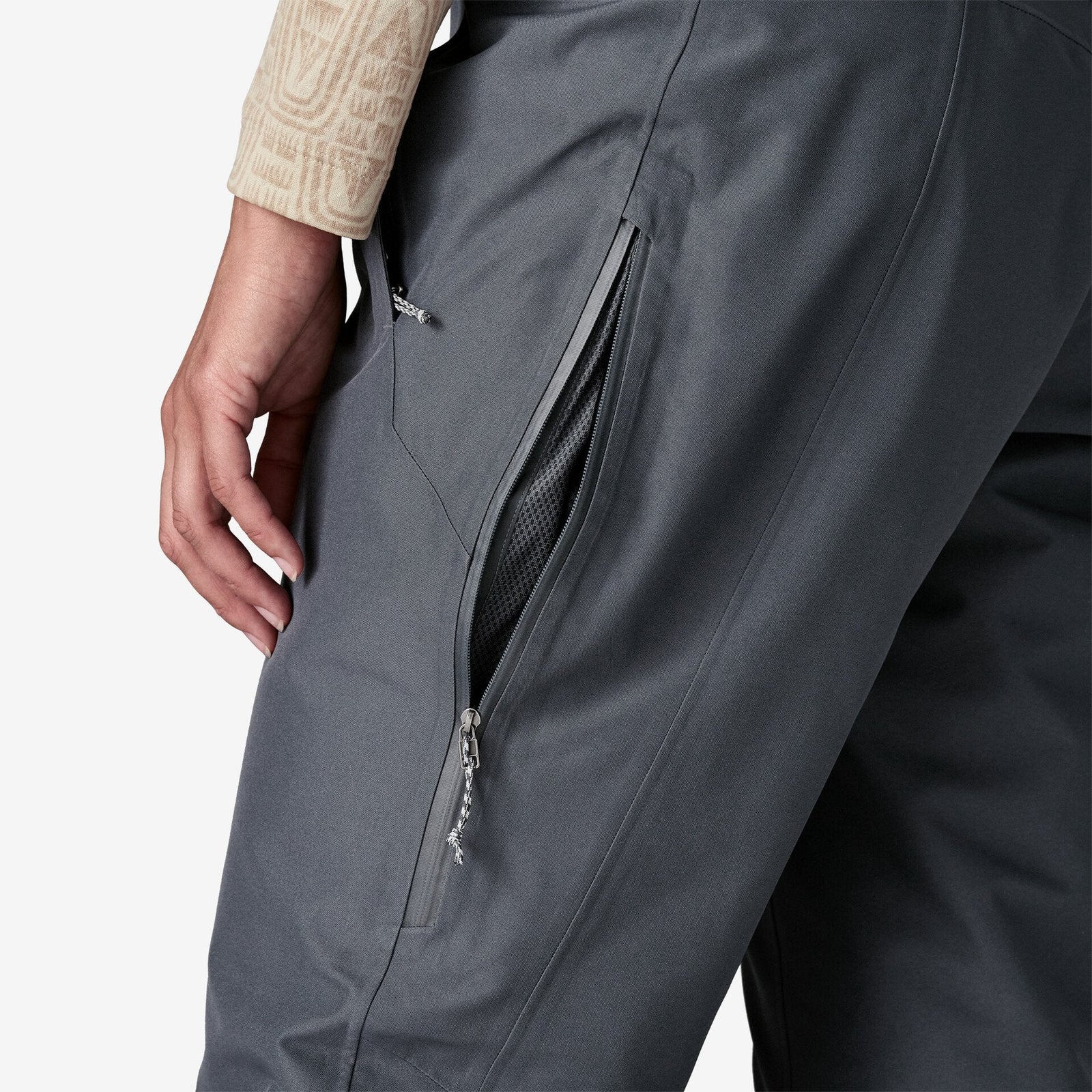 Womens Insulated Powder Town Pants Black - Image 6