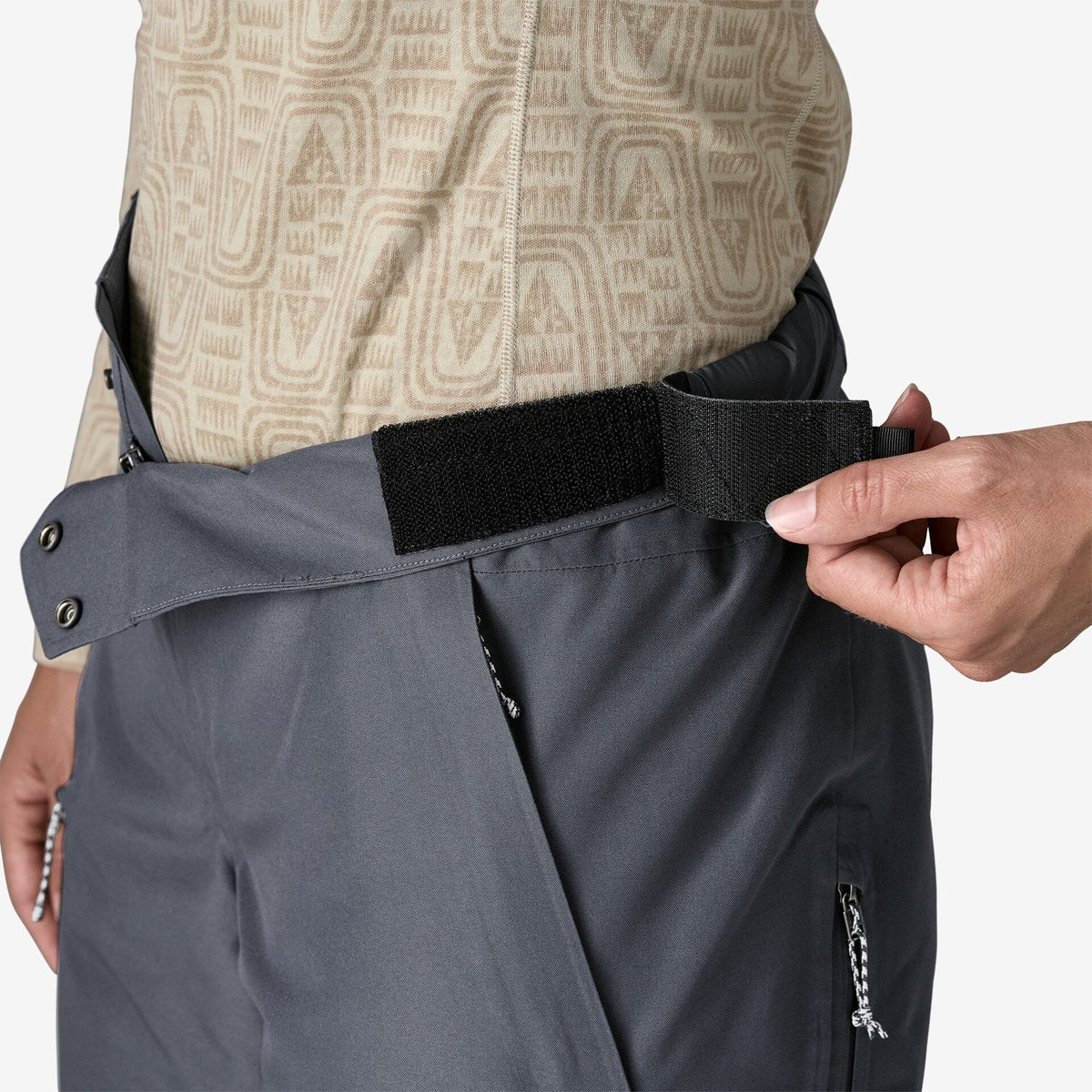Womens Insulated Powder Town Pants Black - Image 7