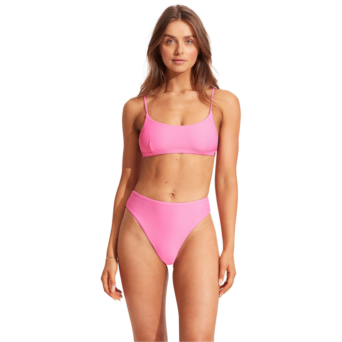 Essentials Hi Rise Bikini Bottom