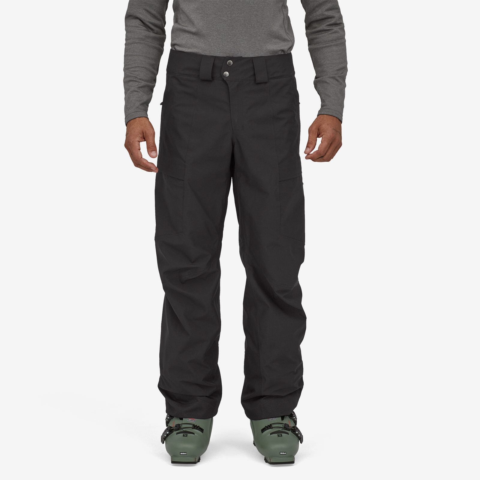 Mens Storm Shift Pants Black - Image 2