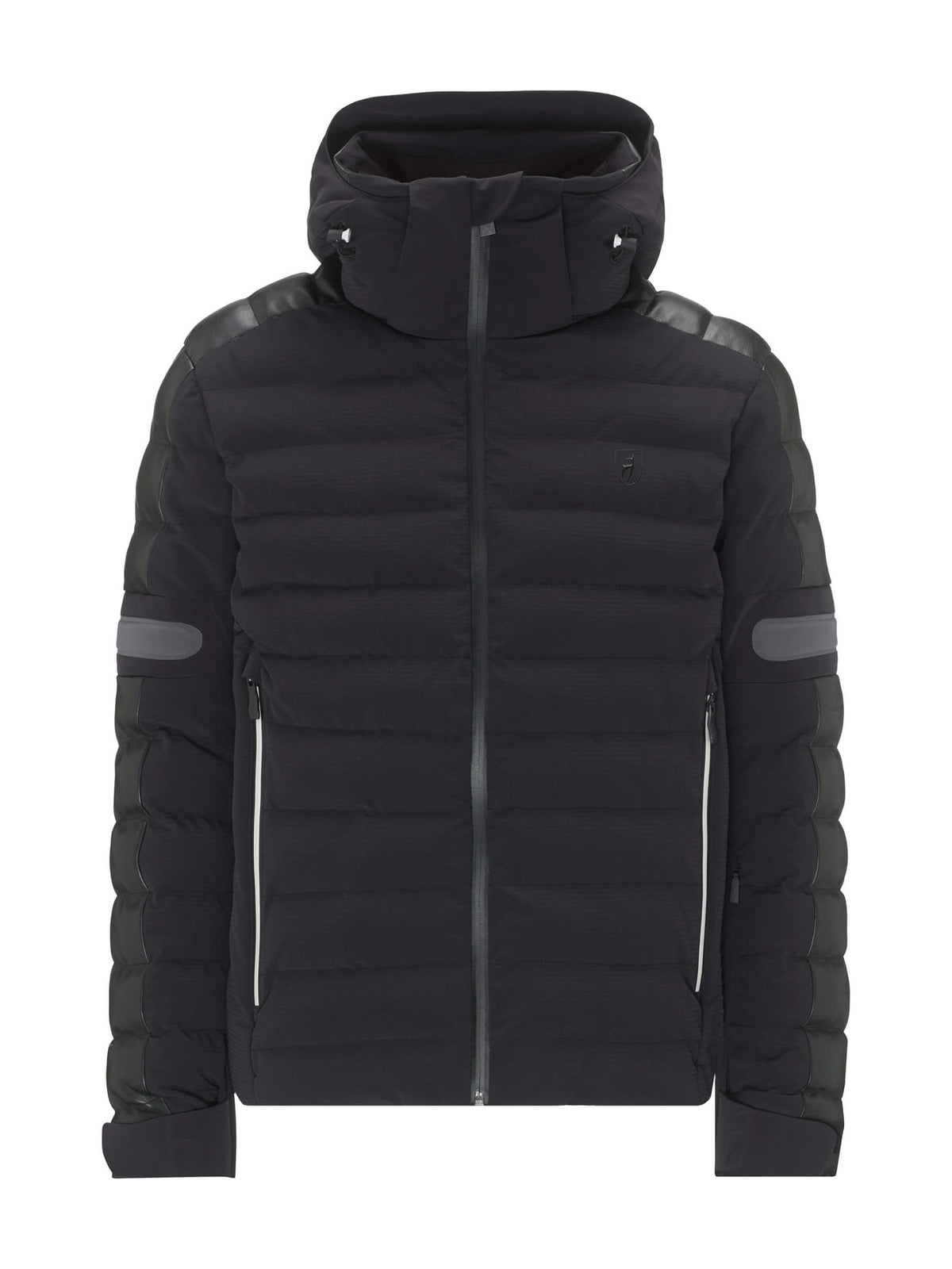 Gideon Faux Leather Ski Jacket