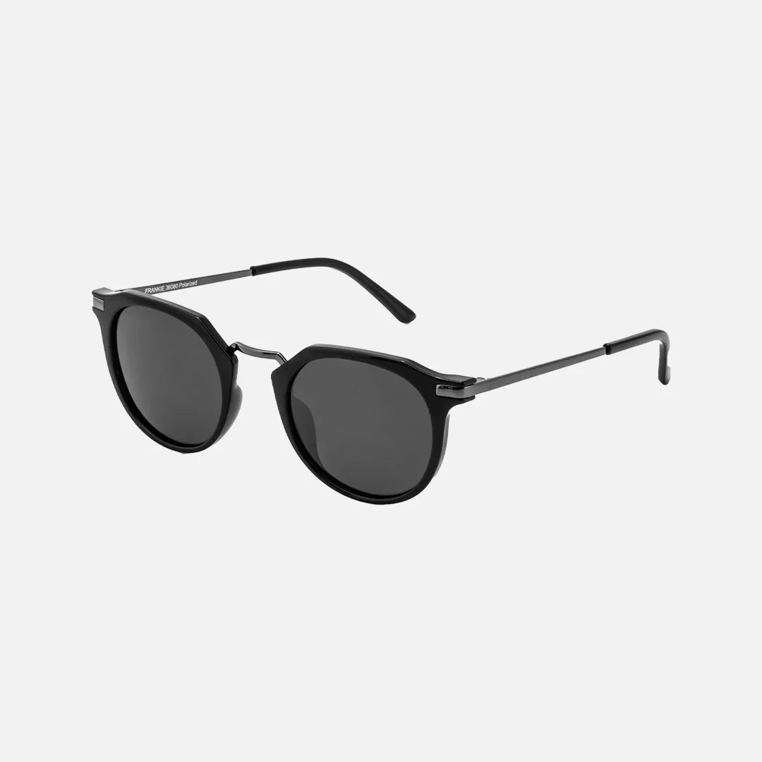 Frankie Gloss Black Dark Grey POL Lens - Image 1