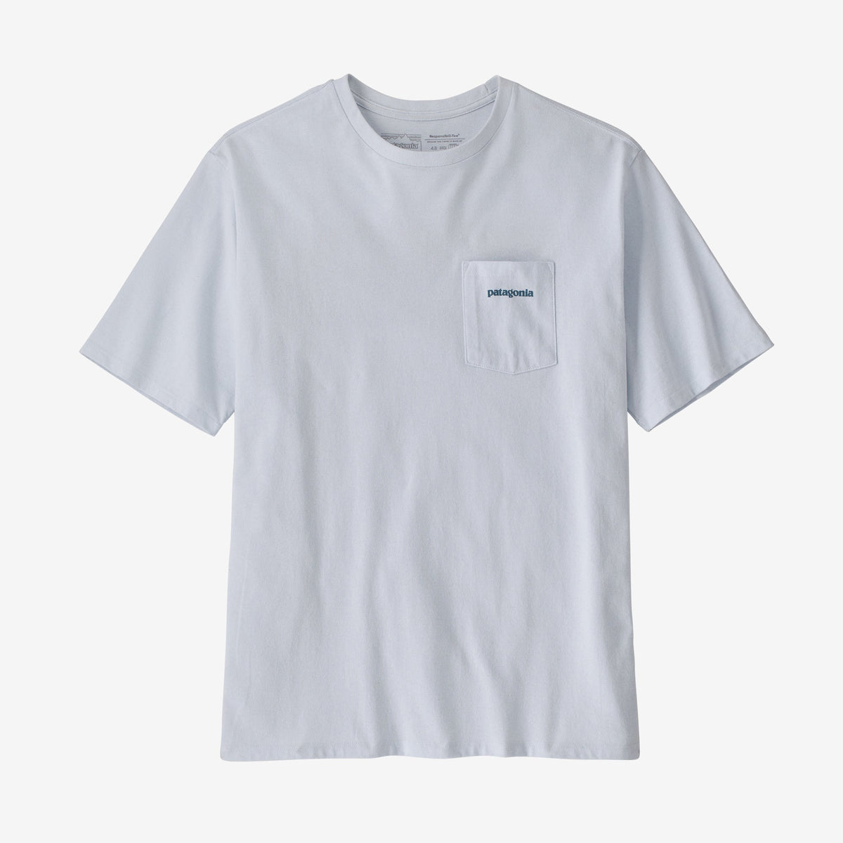 Mens Boardshort Logo Responsibili-Tee T Shirt White - Image 4