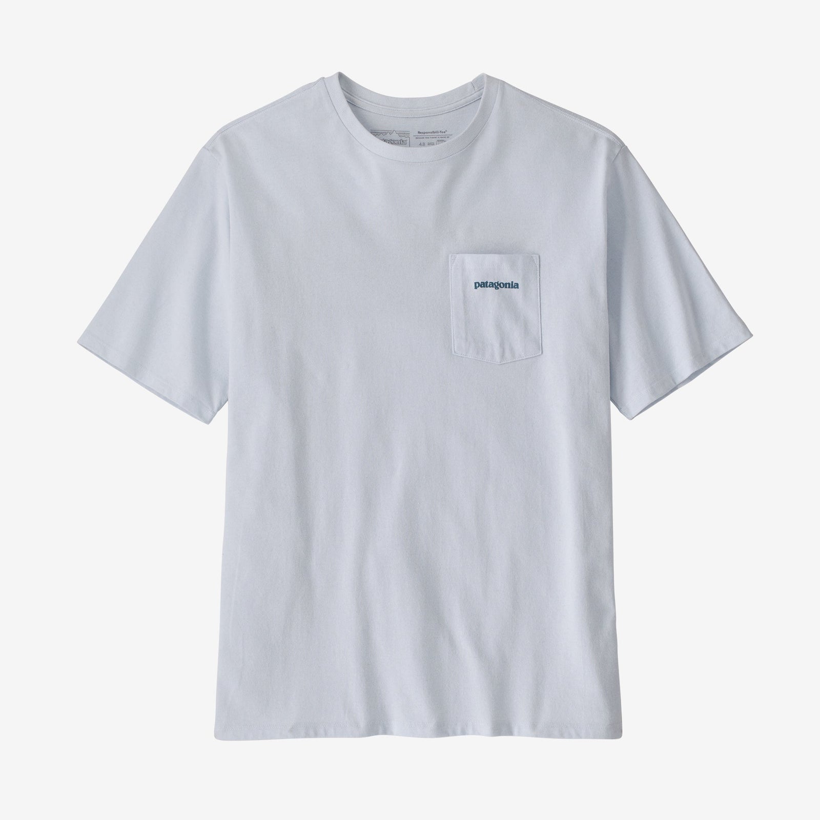 Mens Boardshort Logo Responsibili-Tee T Shirt White - Image 4