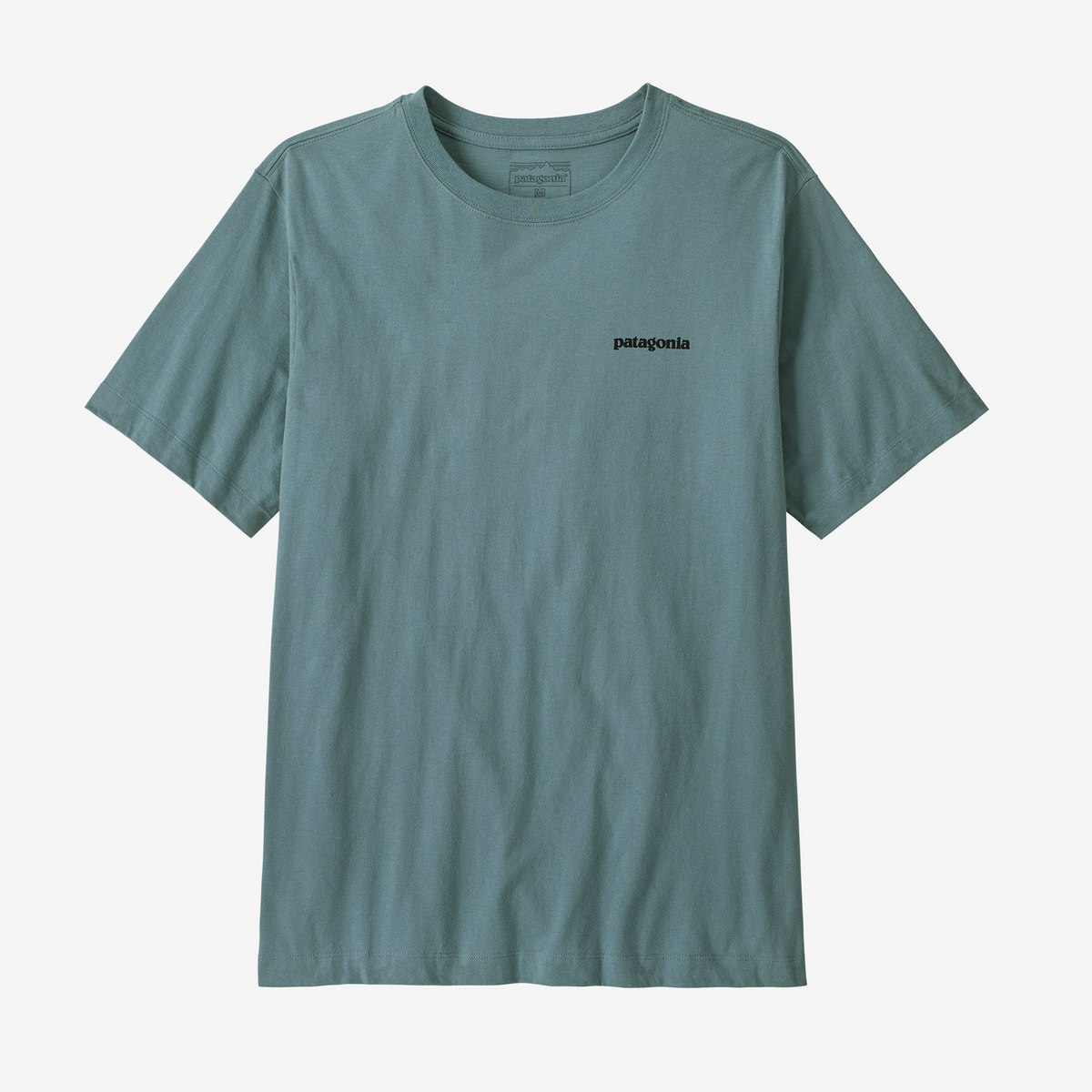 Mens P-6 Logo T-Shirt Blue Sage - Image 3