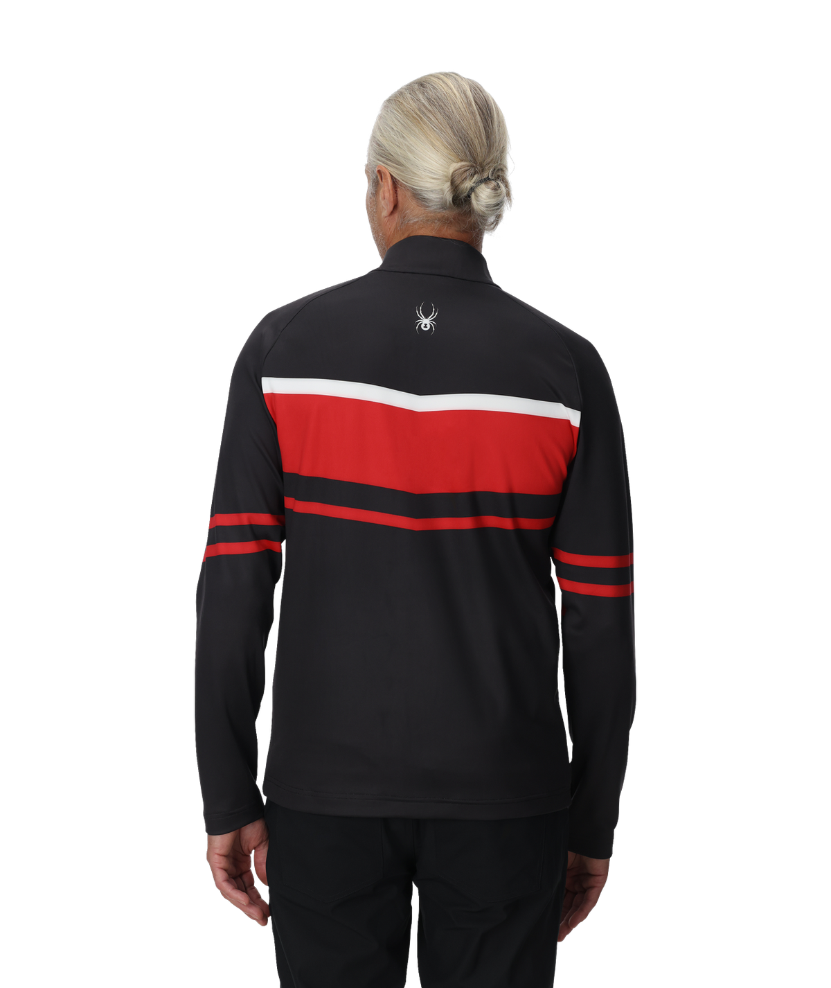 Mens Legacy Half Zip Skivvie Black - Image 4