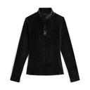 Womens Shimmer Bug Half Zip T-Neck