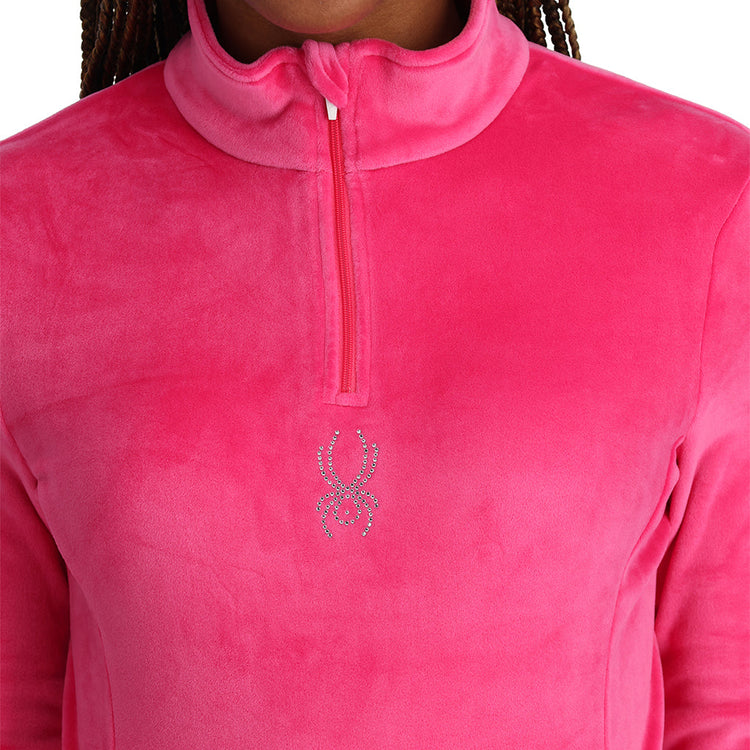 Shimmer Bug Half Zip Zip T-Neck