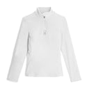 Womens Shimmer Bug Half Zip T-Neck