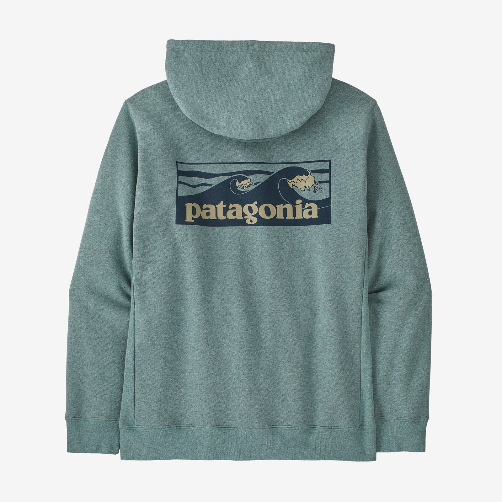 Mens Boardshort Logo Uprisal Hoody Blue Sage - Image 10